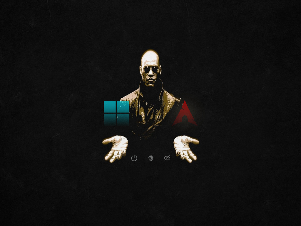 1030x770 rEFInd Take the blue pill, you'll wake up in Windows and believe whatever you want to believe. Take the red pill, I'll show you how deep the rabbit hole goes, Desktop