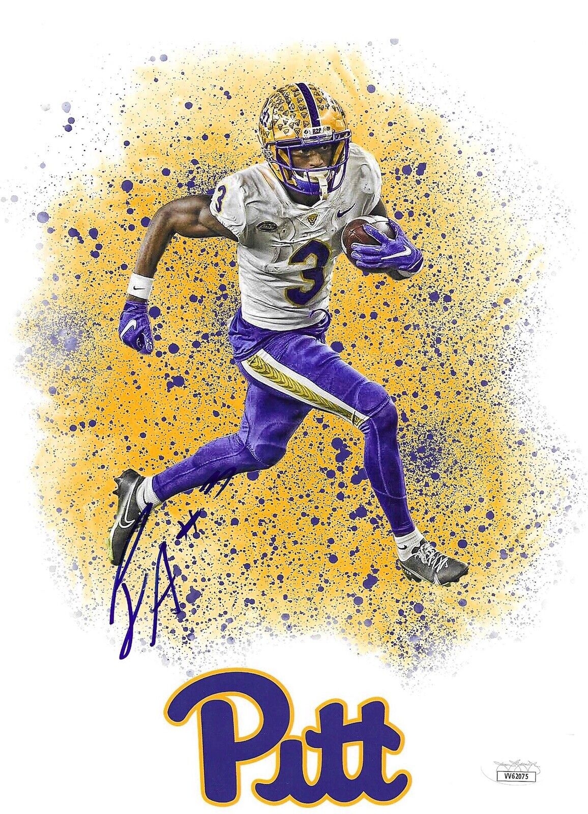 1160x1600 PITT PANTHERS- JORDAN ADDISON SIGNED AUTOGRAPH 8.5x11 PHOTO PICTURE JSA, Phone