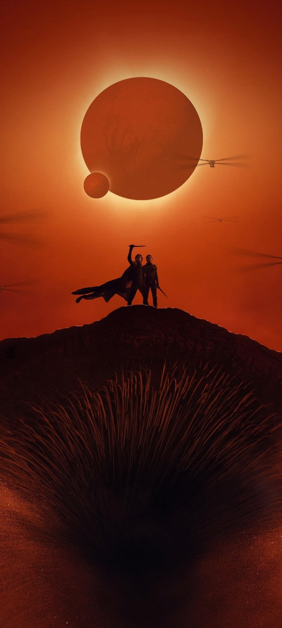 1080x2400 Dune: Part Two iPhone Wallpaper, r, Phone