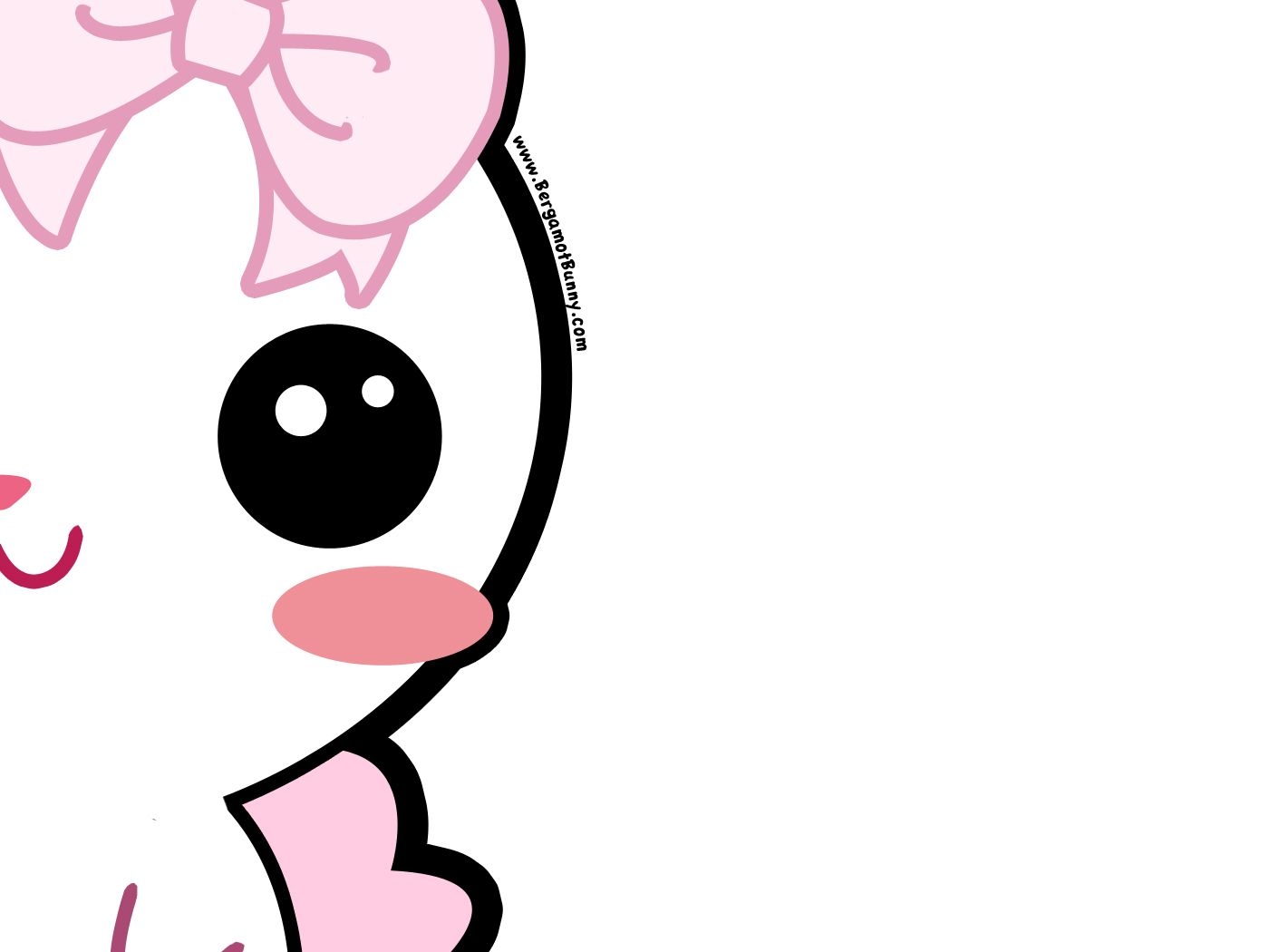 1400x1050 Kawaii Bunny Wallpaper, Desktop