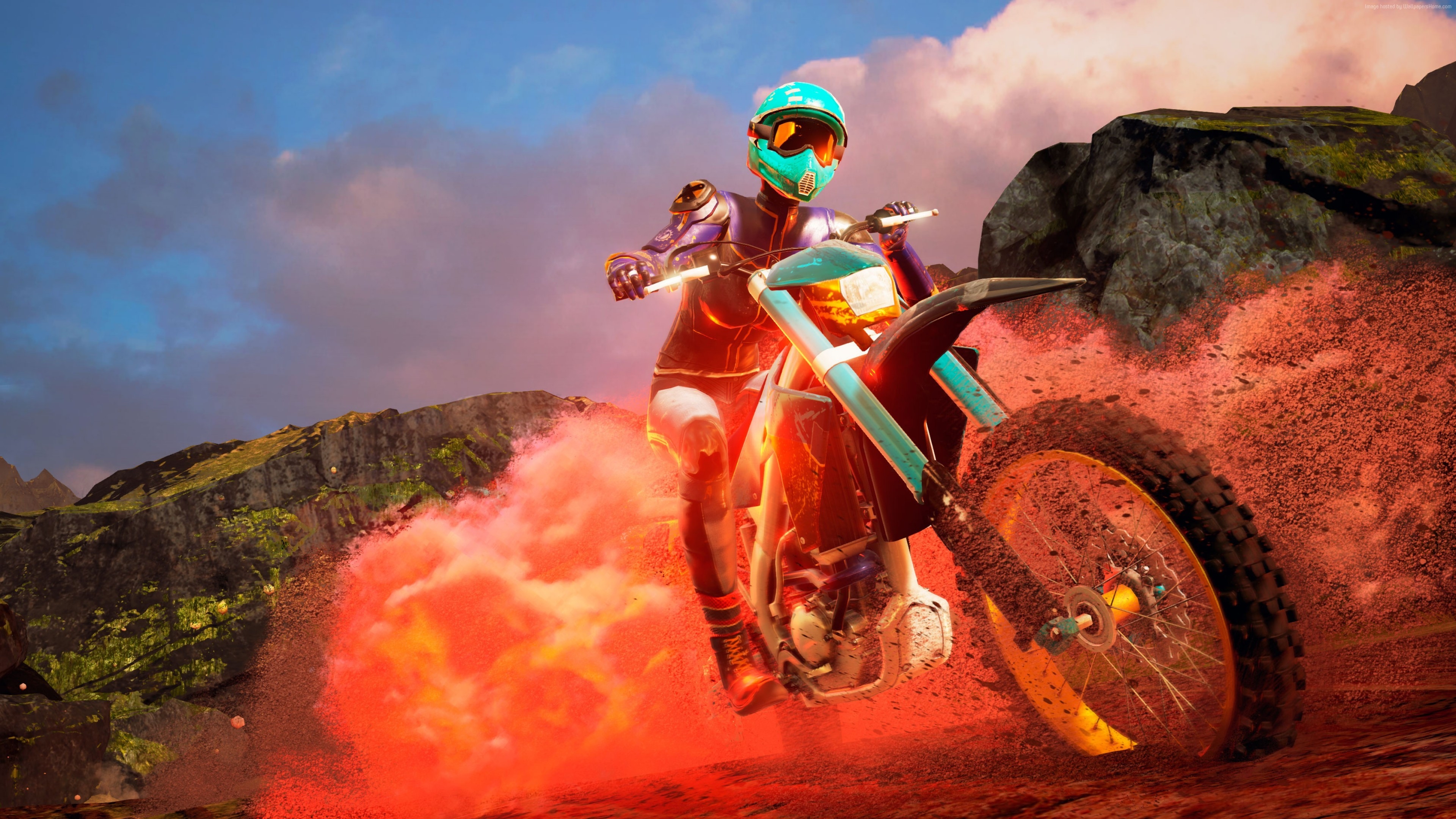 3840x2160 moto racer games, bikes, ps games, Desktop