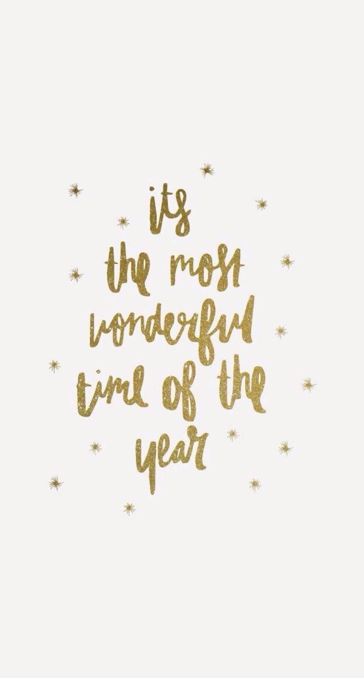 720x1340 Christmas gold quote iPhone wallpaper. iPhone Wallpaper in 2018, Phone