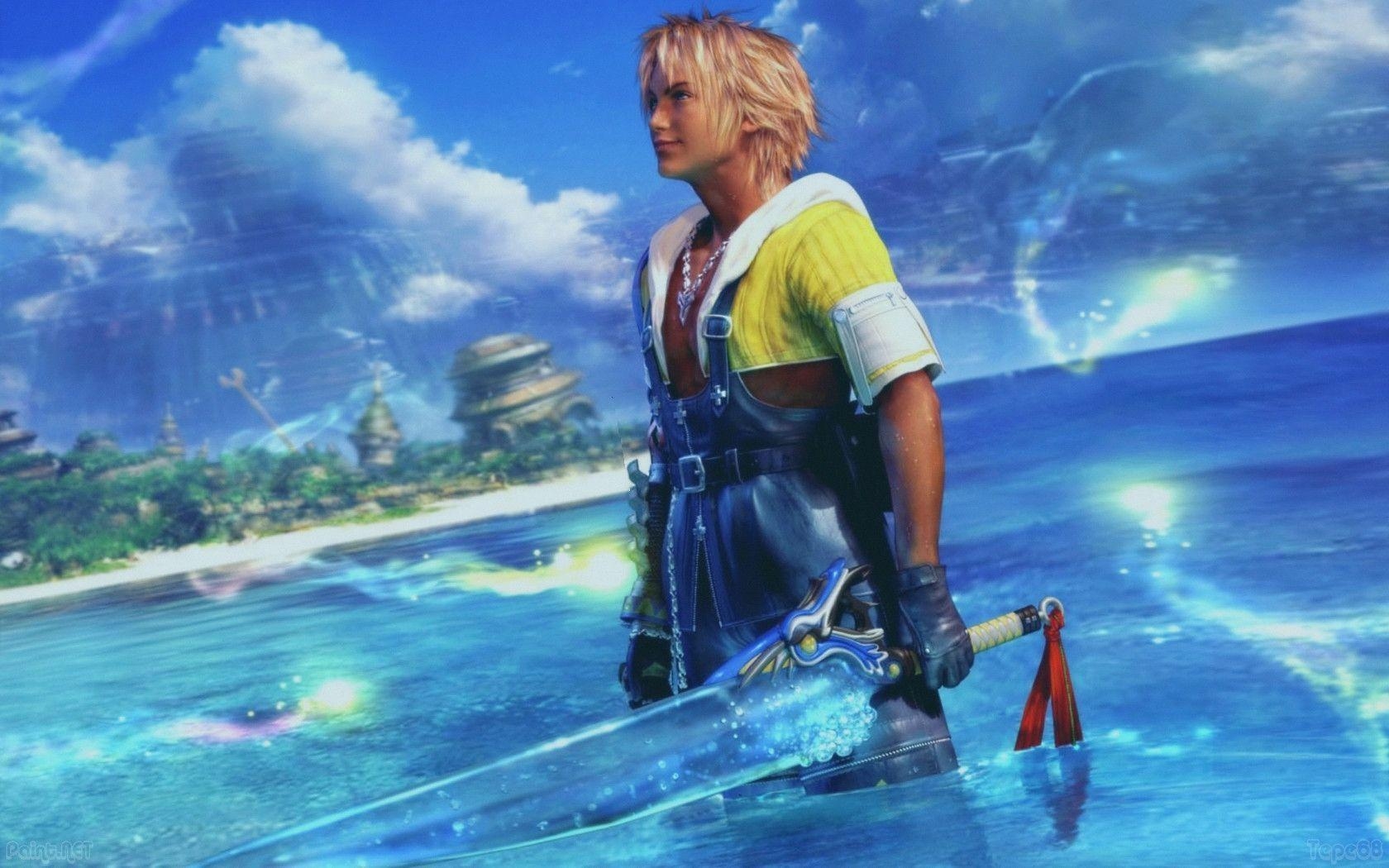 1680x1050 Wallpaper For > Final Fantasy X Wallpaper Tidus, Desktop