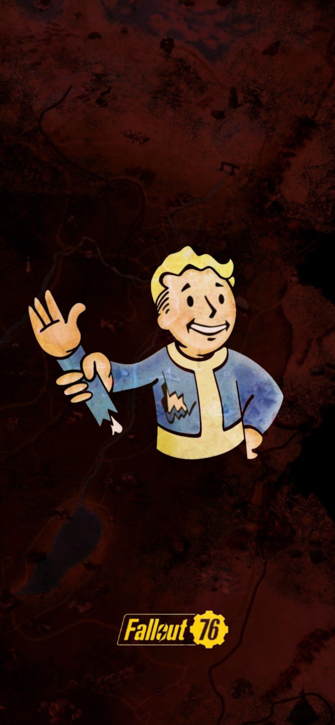 1130x2440 Fallout 76 iPhone X wallpaper, Phone