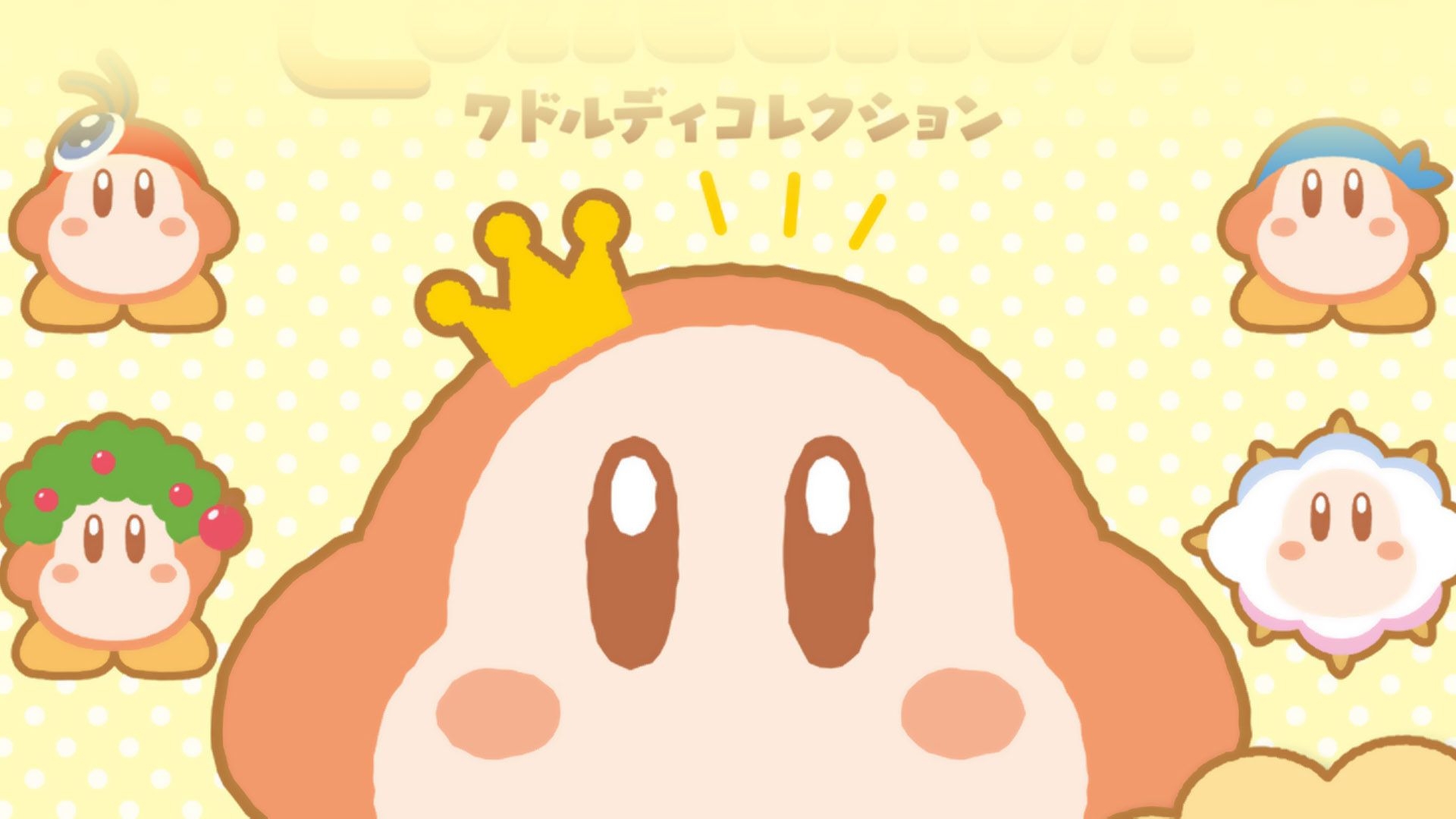 1920x1080 Waddle Dee getting a whole collection of costumed goods, Desktop
