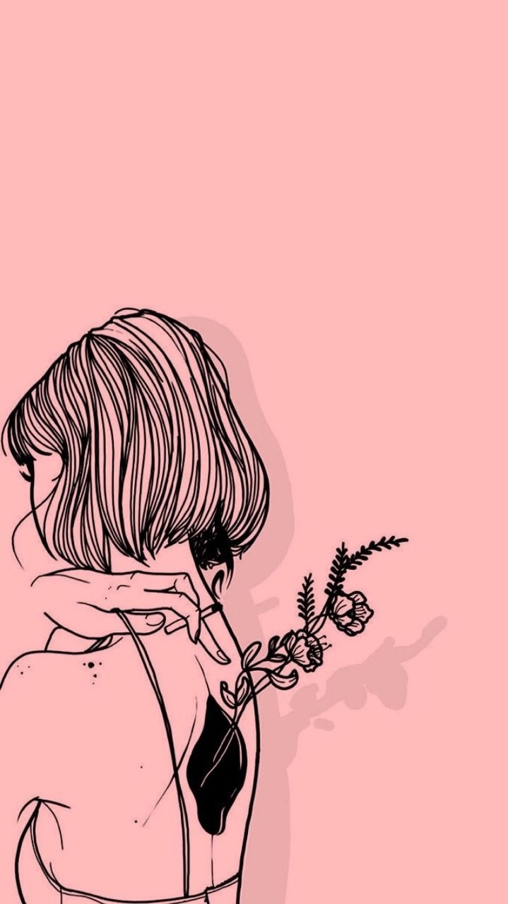 720x1280 Cartoon Aesthetic Sad Wallpaper, Phone
