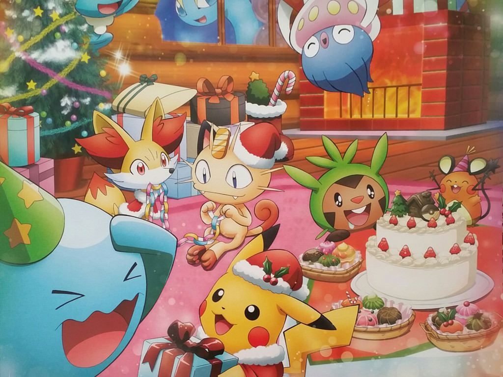 1030x770 Pokemon Christmas Wallpaper Free Pokemon Christmas Background, Desktop