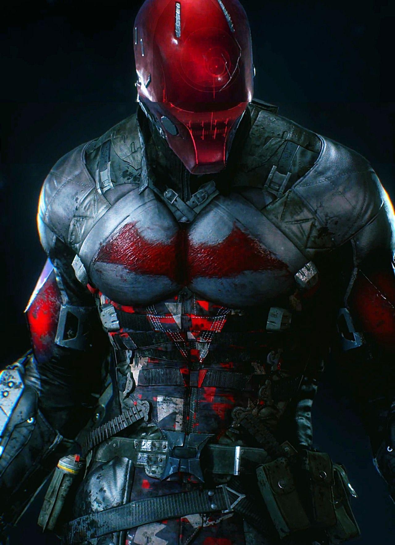 1280x1770 arkham knight red hood wallpaper Hood, Phone