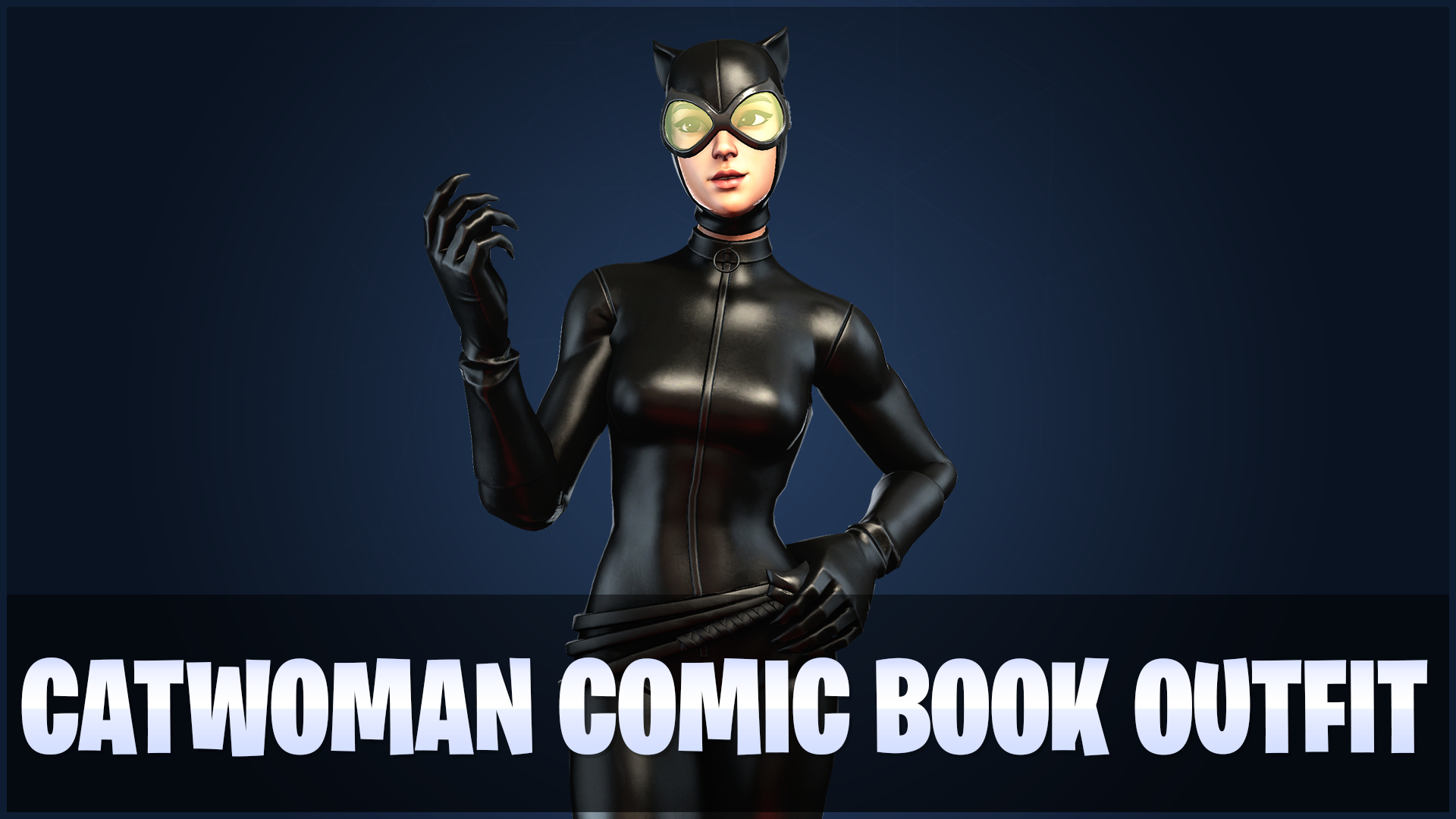 1920x1080 Steam Workshop::[FORTNITE] Catwoman Comic Book Outfit SET [PBR Materials], Desktop