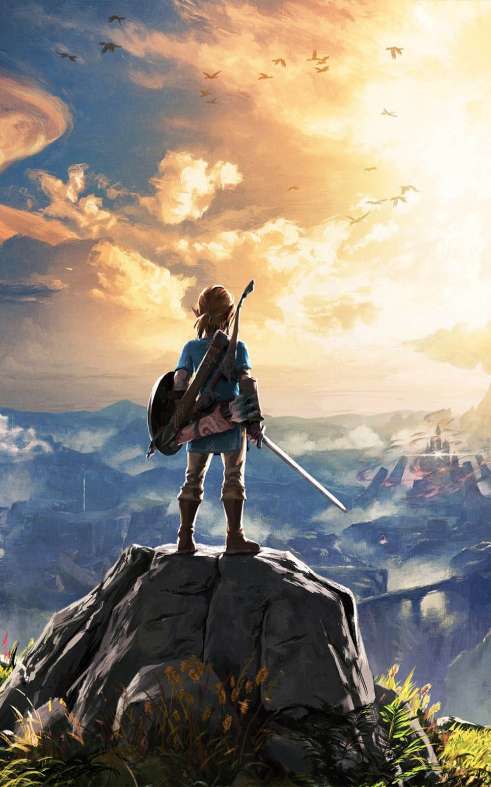 1000x1600 The Legend of Zelda Breath of The Wild 2 Free HD Mobile Wallpaper, Phone