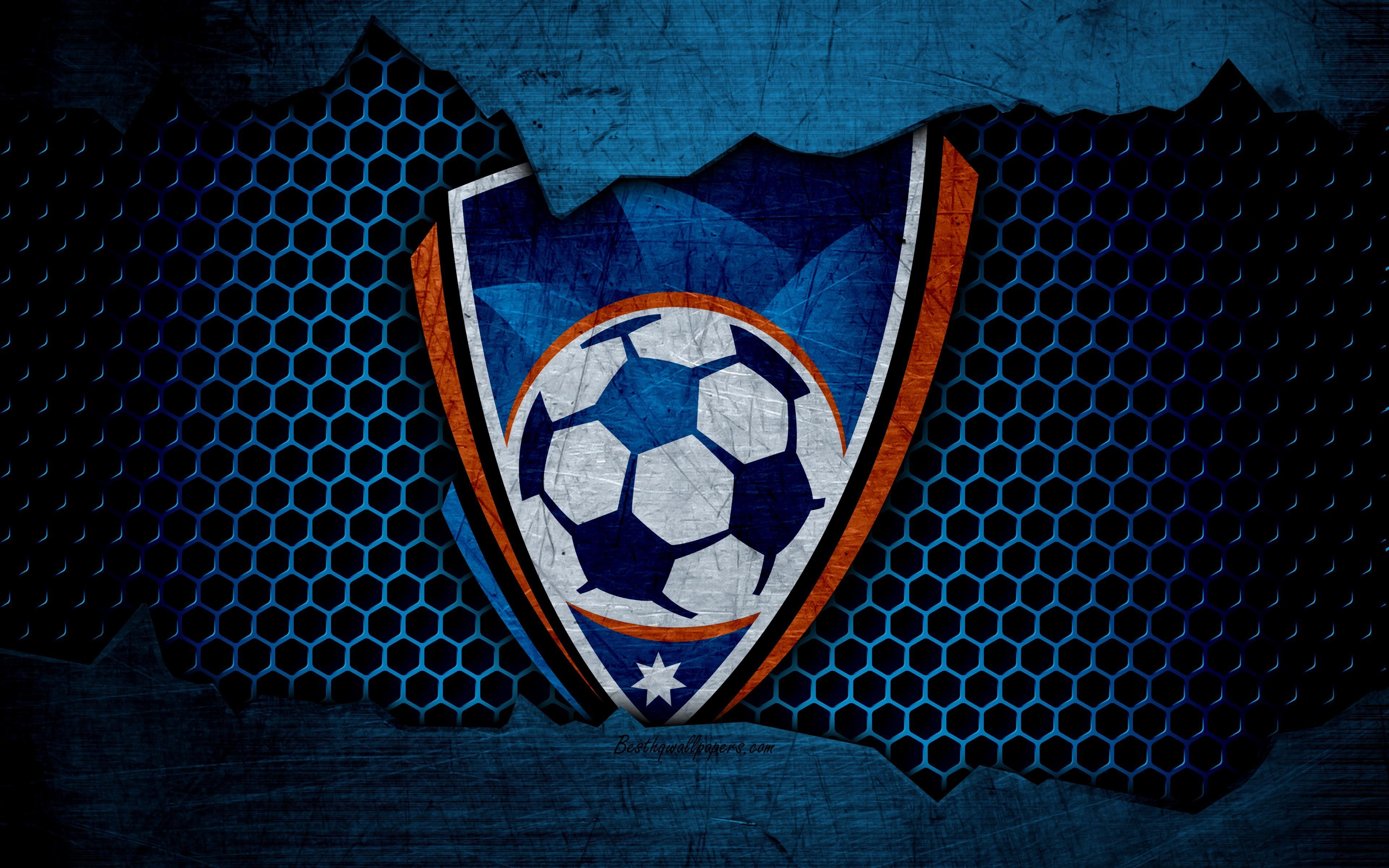 3840x2400 Download Wallpaper Sydney FC, 4k, New Logo, A League, Soccer, Desktop