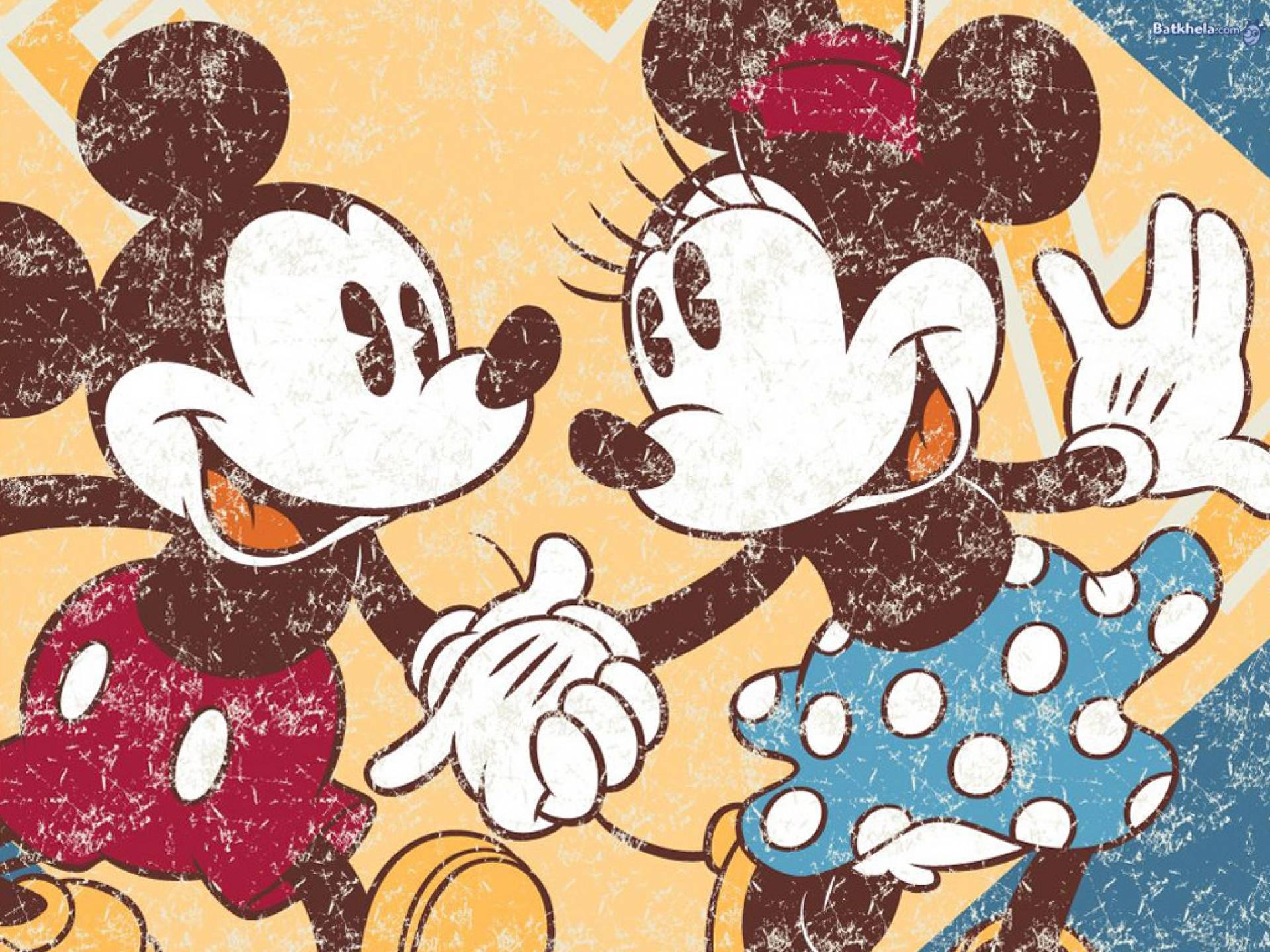 1920x1440 Classic Mickey and Minnie Mouse Wallpaper Free Classic Mickey, Desktop