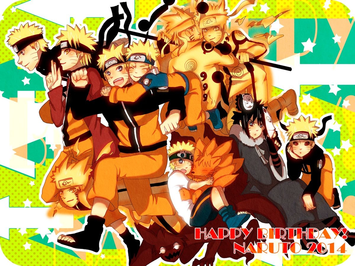 1200x900 Happy Birthday Naruto Wallpaper Free Happy Birthday Naruto Background, Desktop