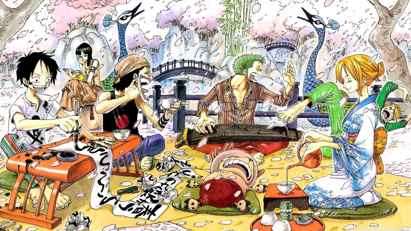 1370x770 One Piece HD Desktop, Desktop