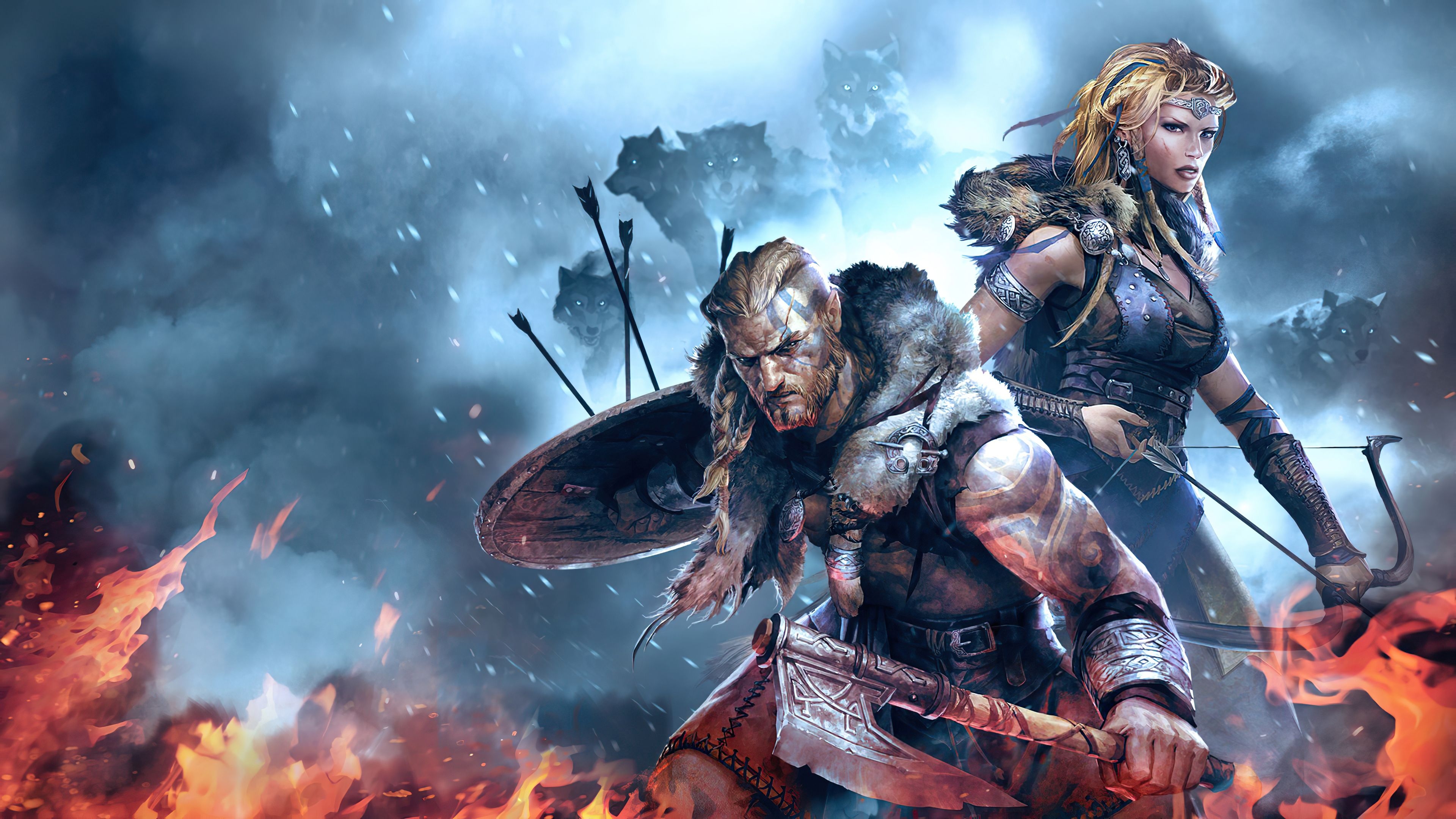 3840x2160 Vikings Wolves Of Midgard 4k, HD Games, 4k Wallpaper, Image, Background, Photo and Picture, Desktop