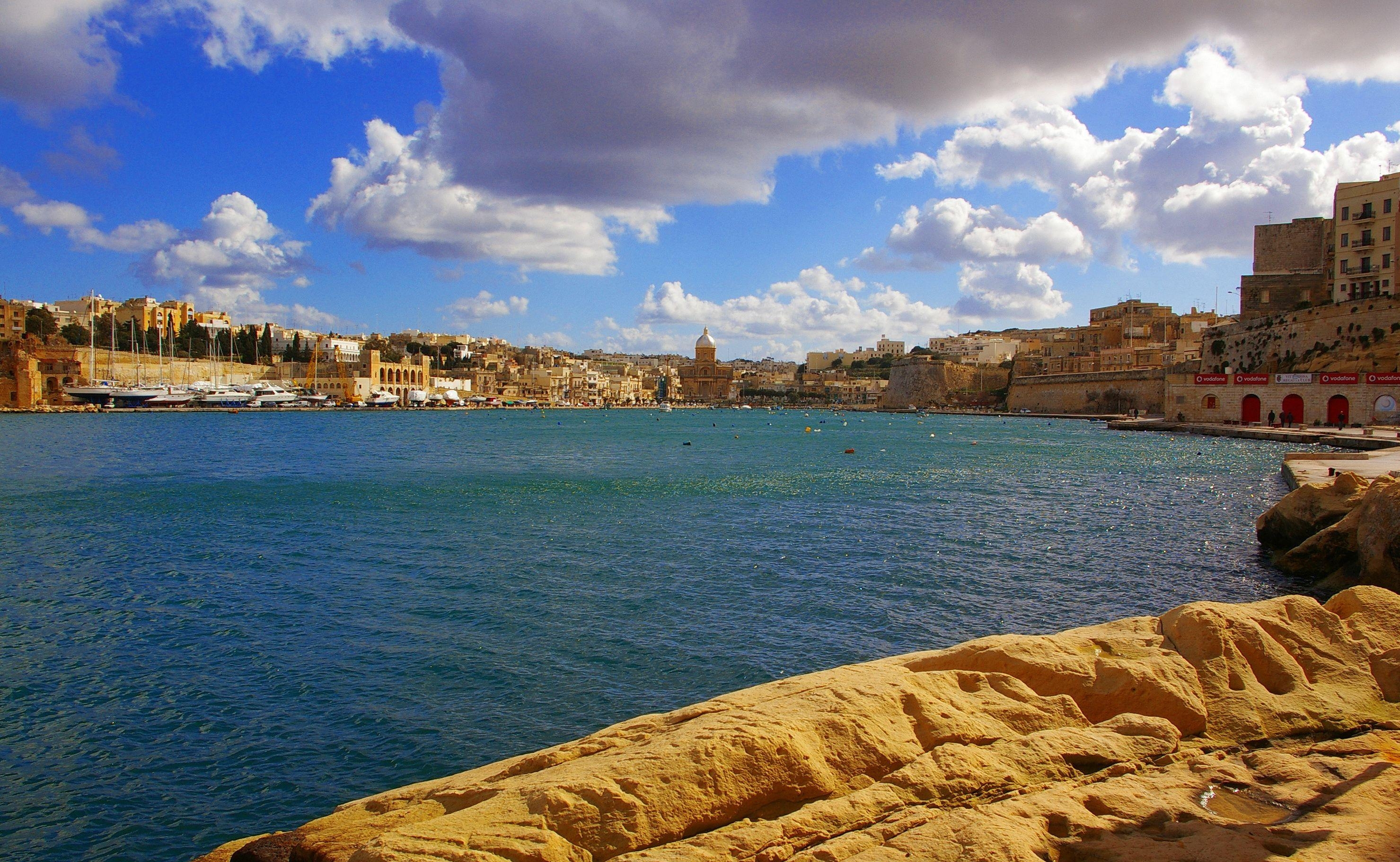 2960x1830 Malta Kalkara Cities, Desktop