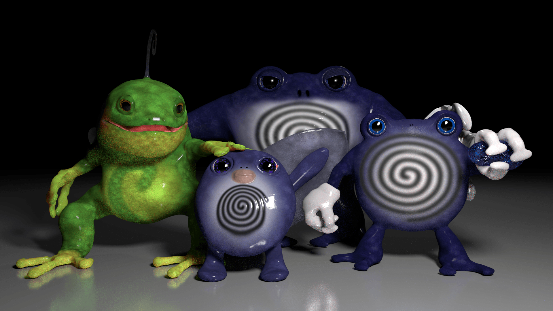 1920x1080 Politoed, Desktop