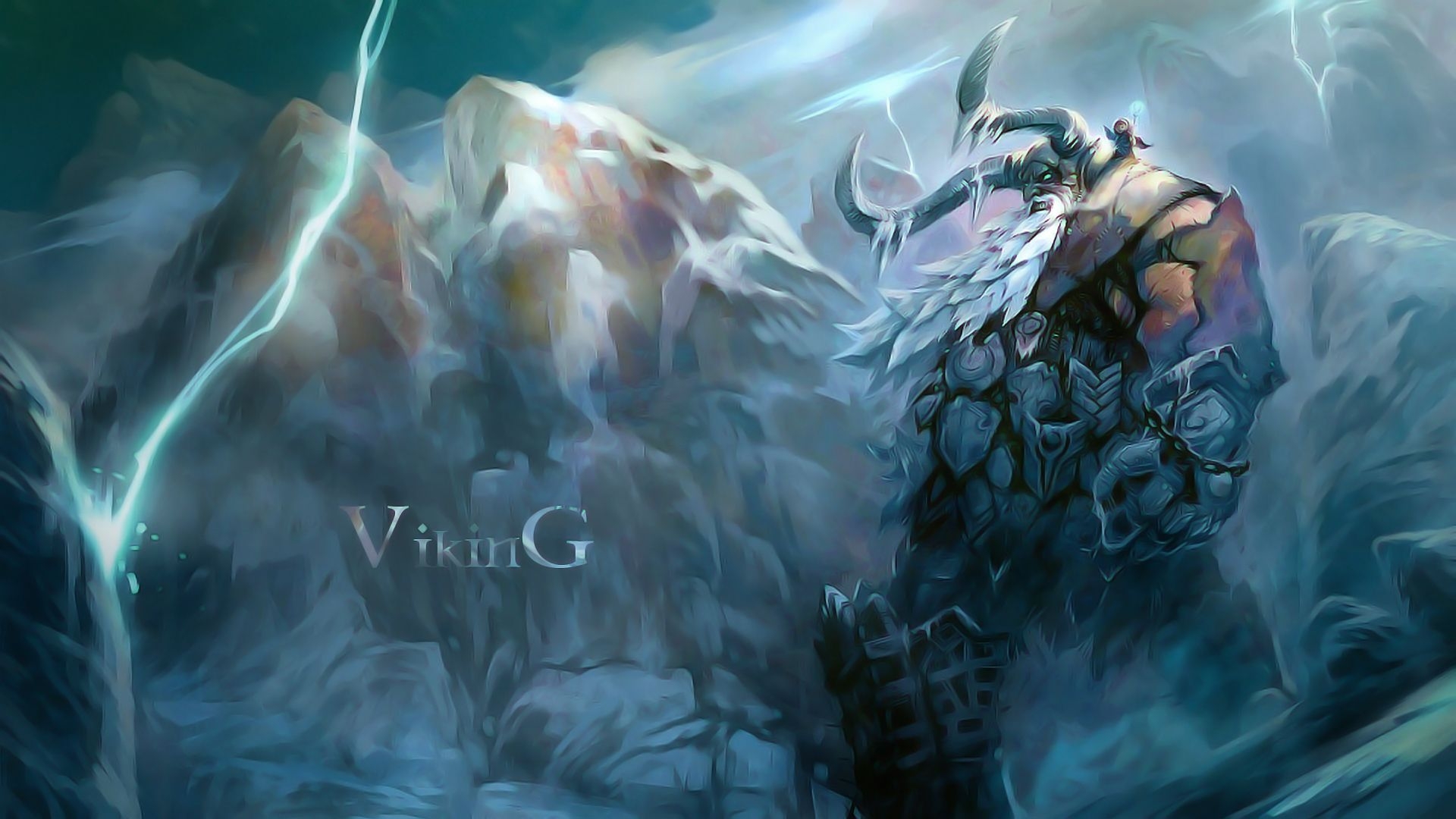 1920x1080 Viking in the mountains Desktop wallpaper 1680x1050, Desktop