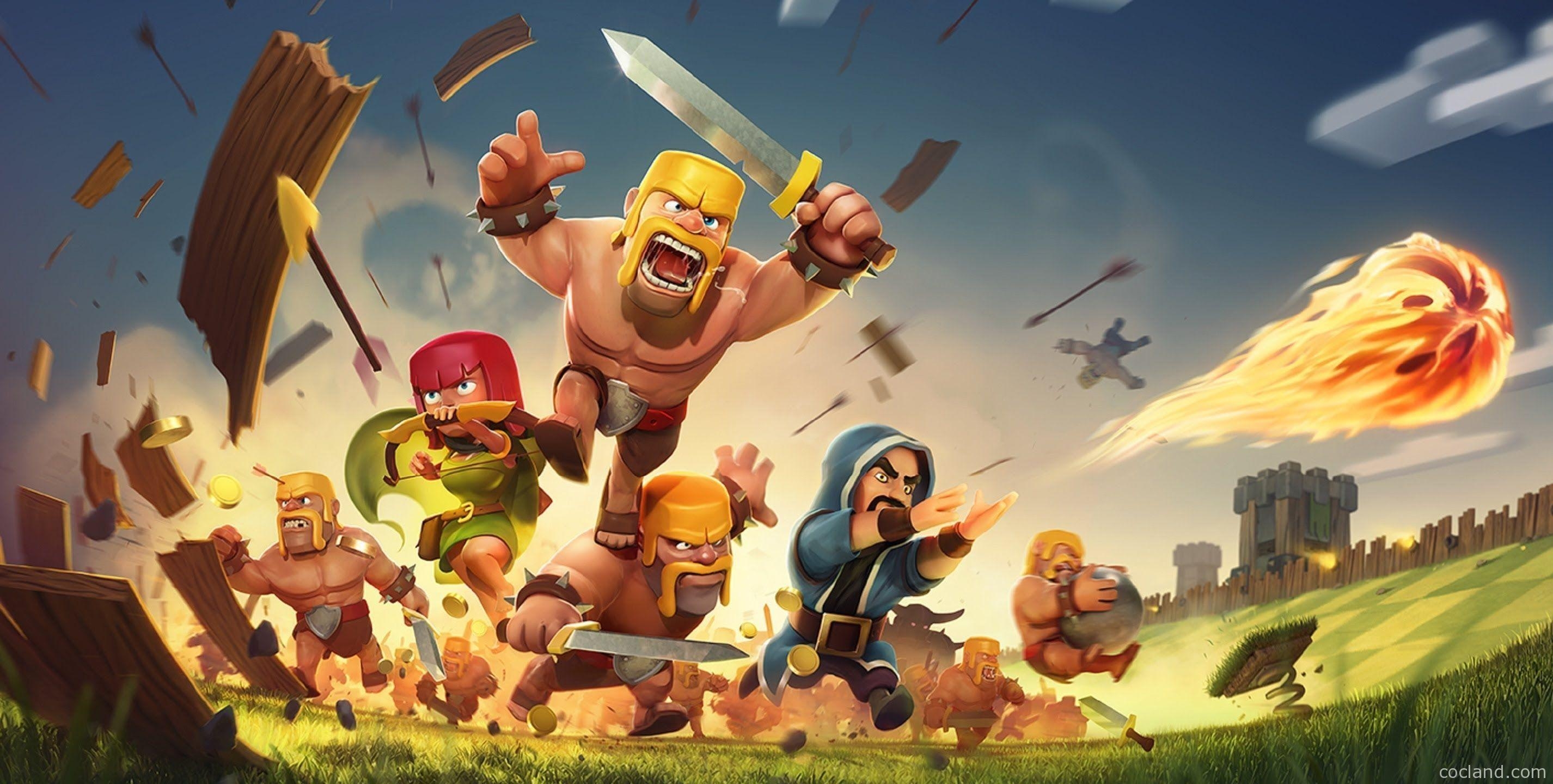 2860x1440 Clash of Clans Wallpaper Free Clash of Clans Background, Desktop