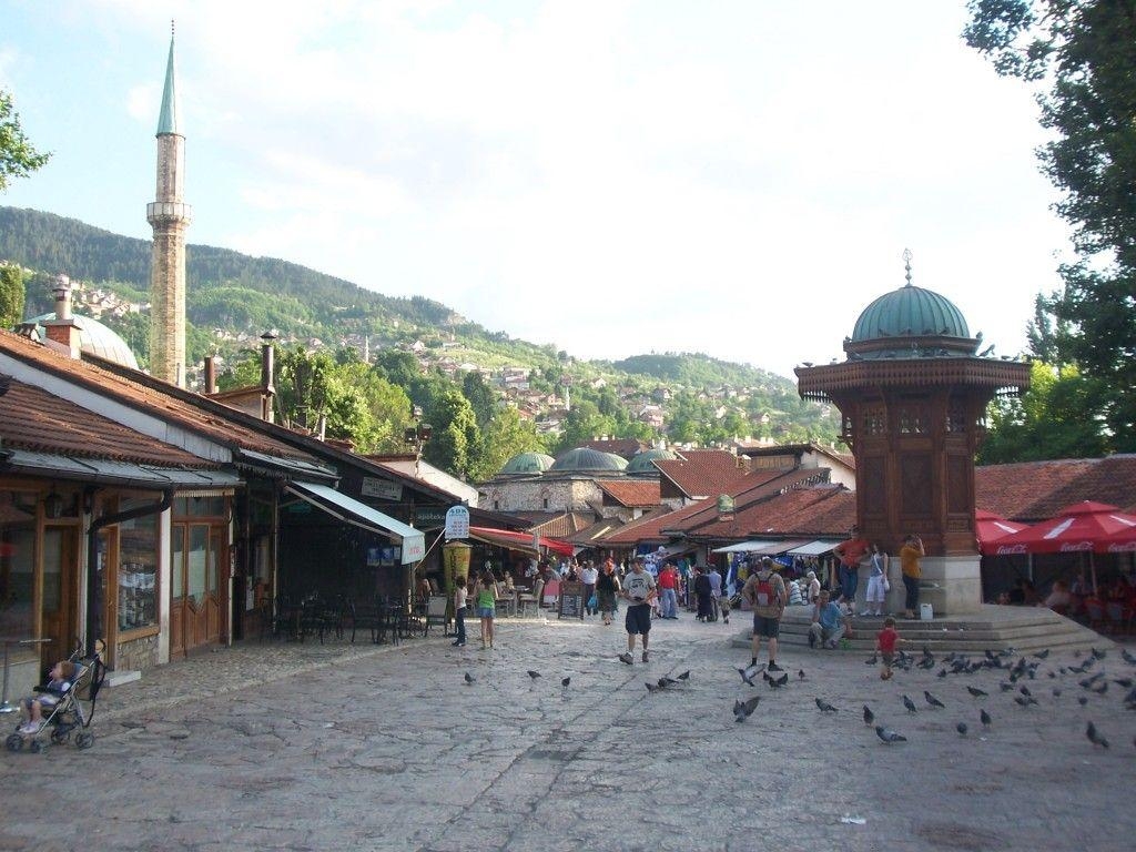 1030x770 Town Sarajevo Old Photo  #town, Desktop