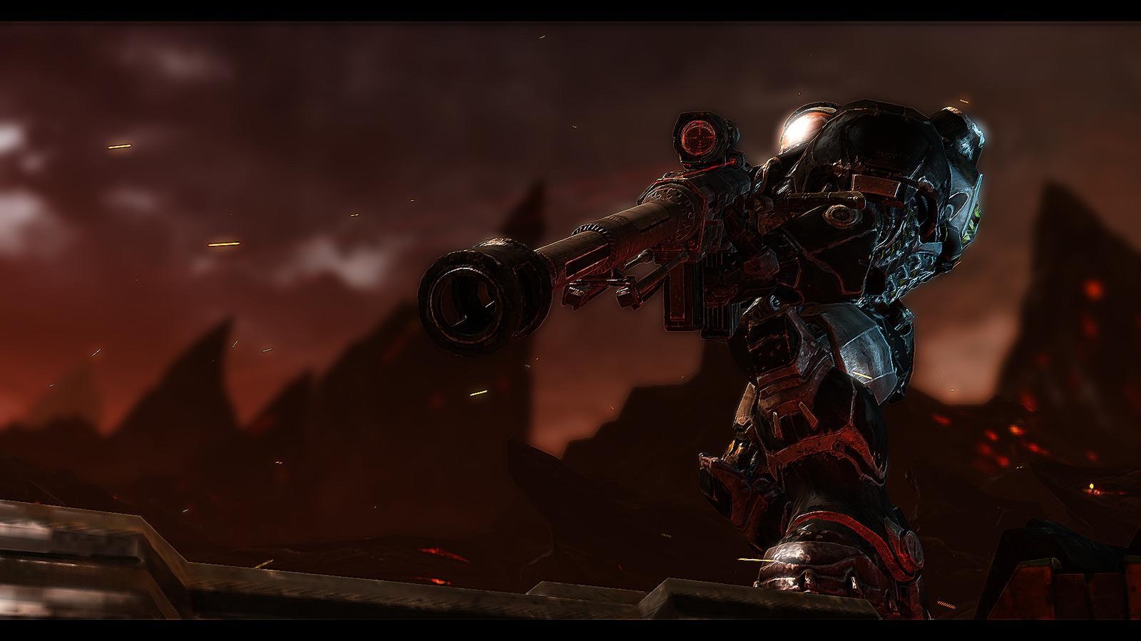 1600x900 Raynor Sniper Rifle Wallpaper, Desktop