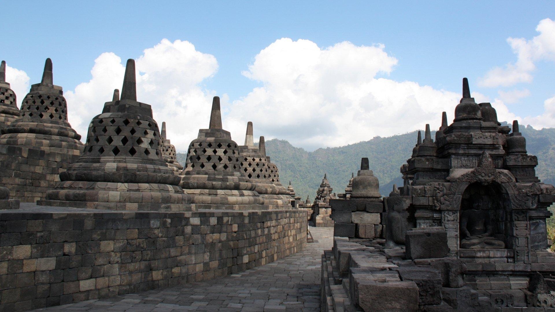 1920x1080 Borobudur HD Wallpaper, Desktop