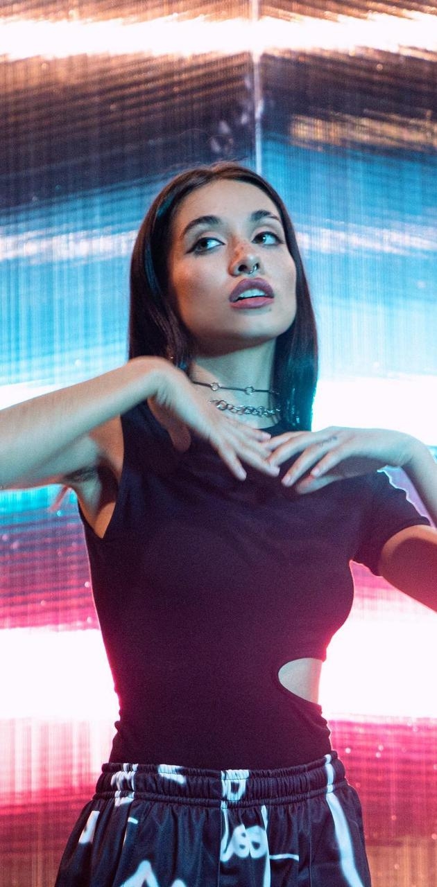 630x1280 Maria Becerra wallpaper, Phone