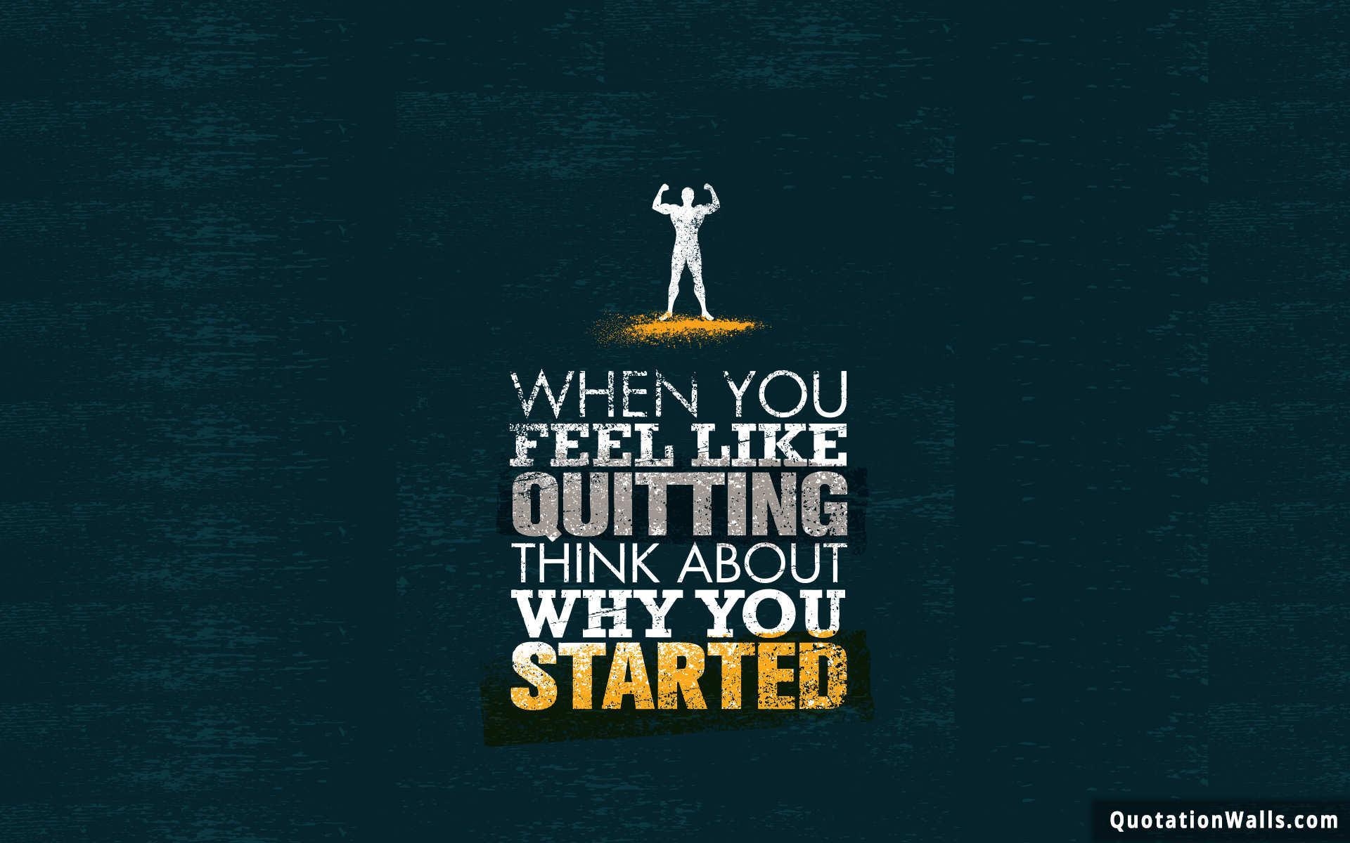 1920x1200 Don't Quit Motivational Wallpaper for Desktop, Desktop