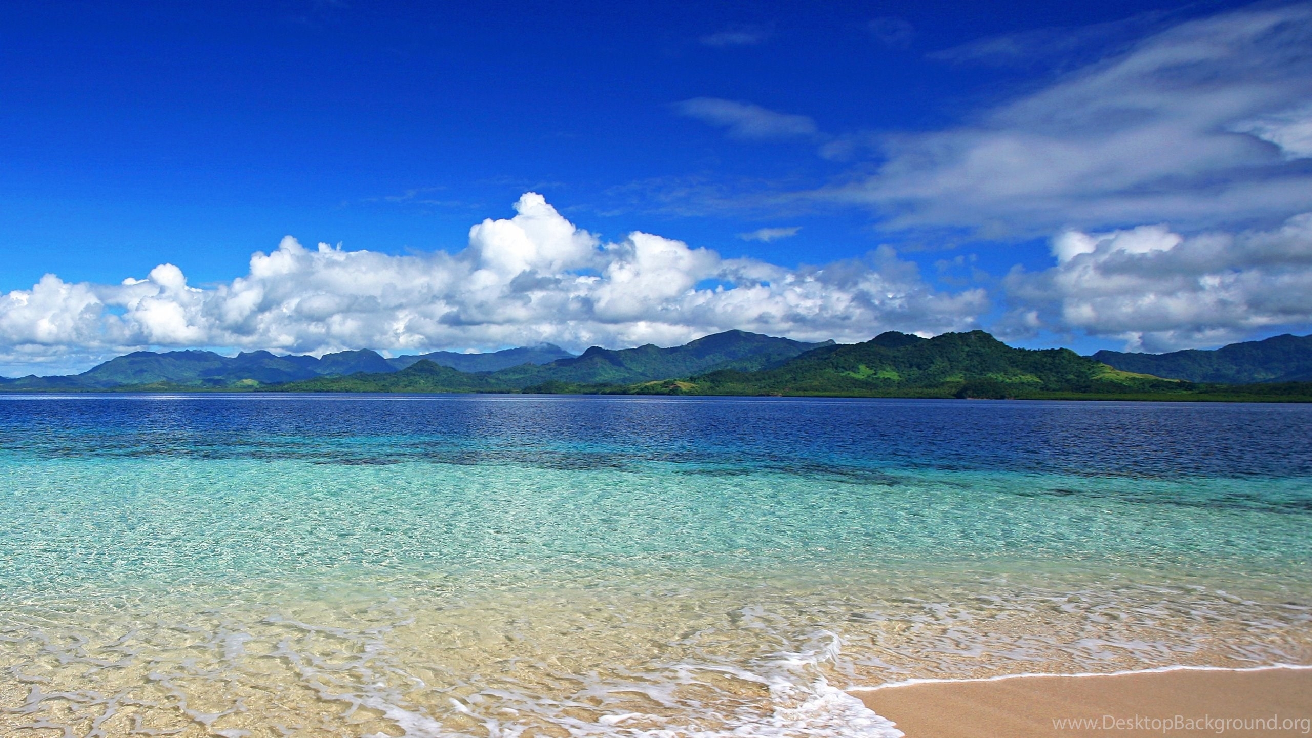 2560x1440 Fiji Beach, Sea,  HD Wallpaper And FREE Desktop Background, Desktop