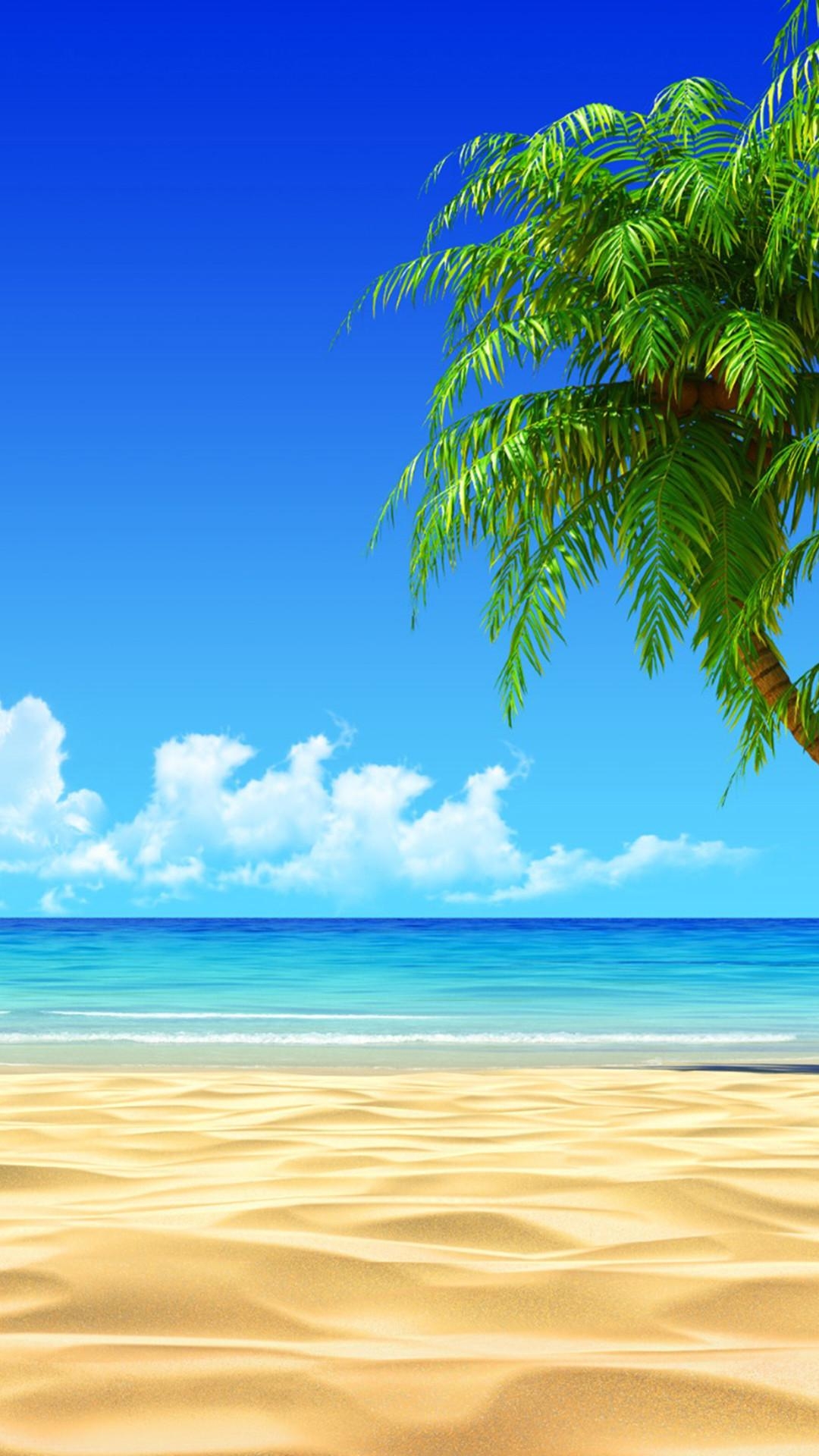 1080x1920 Beach HD Wallpaper, Phone