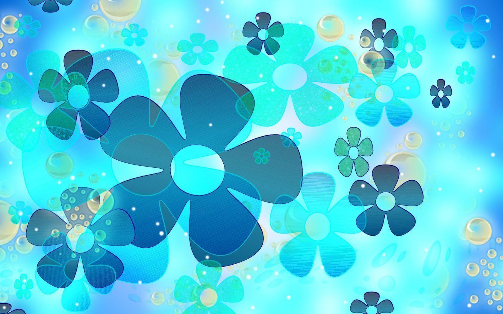 1680x1050 Flowers For > Blue Flower Wallpaper, Desktop