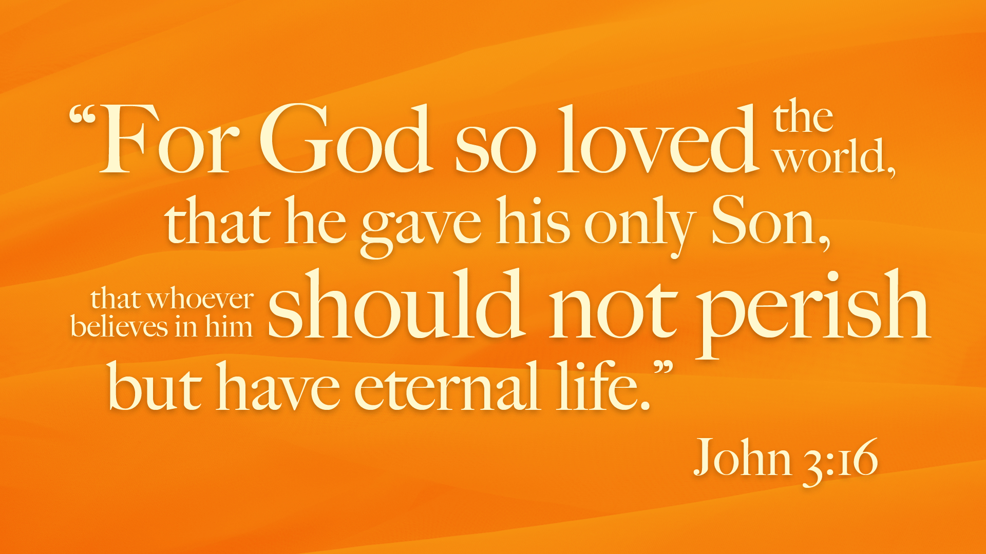 1920x1080 John 3:16 and God of Christ Articles, Desktop