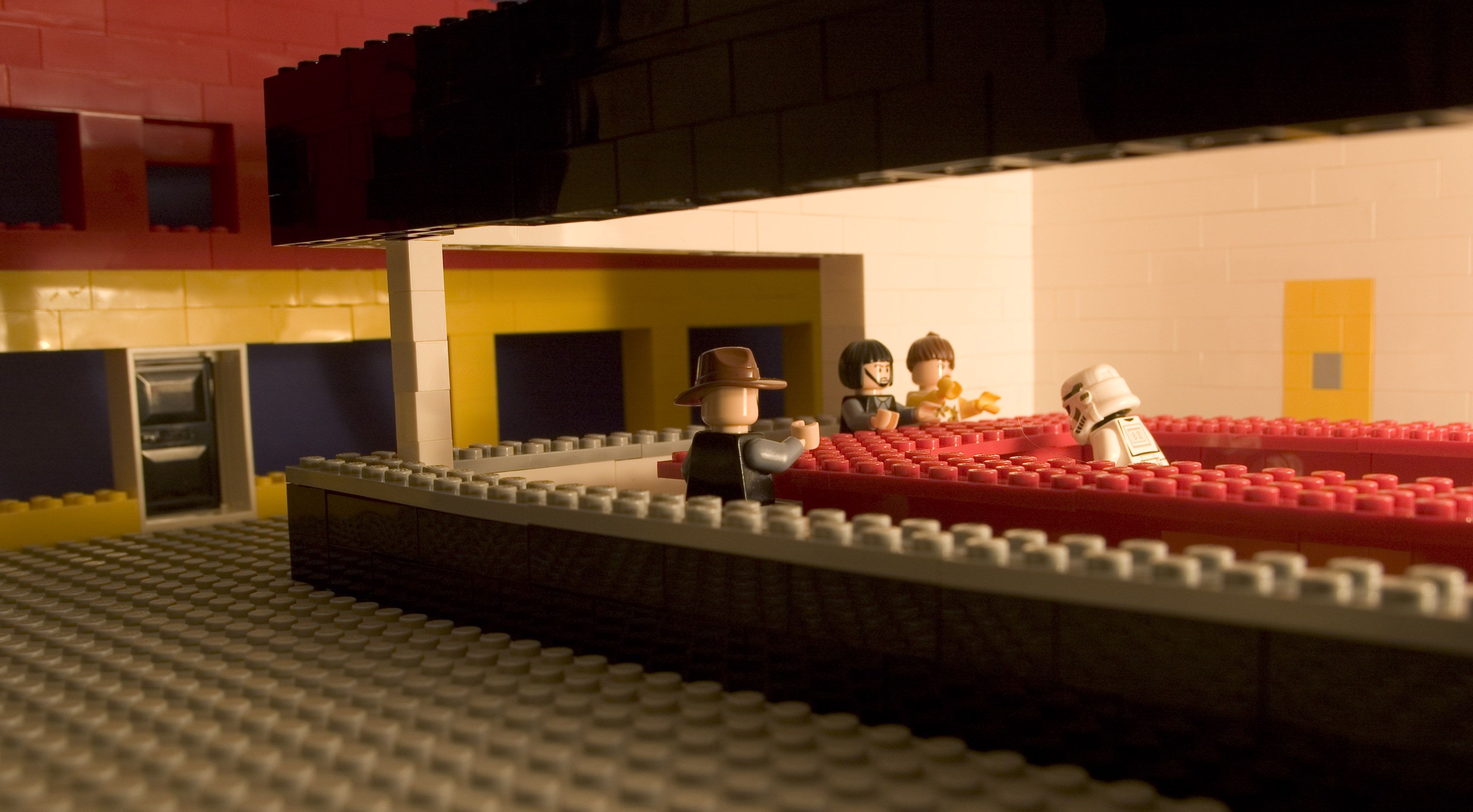 3410x1880 Lego Wallpaper Nighthawks, Desktop