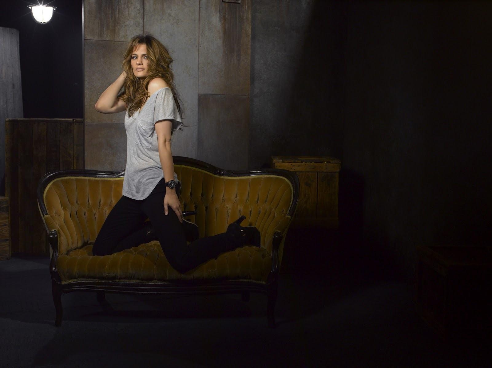 1600x1200 Stana Katic hot Castle Season 5 Wallpaper best HD Wallpaper & B, Desktop