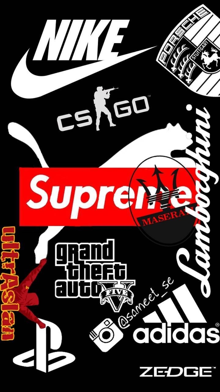 720x1280 Supreme Nike Wallpaper HD, Phone