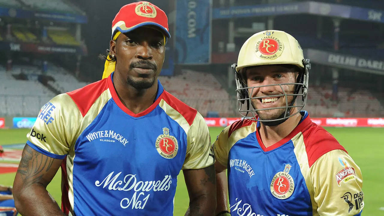 1280x720 Chris Gayle, AB de Villiers inducted into RCB's hall of fame. Cricket News of India, Desktop