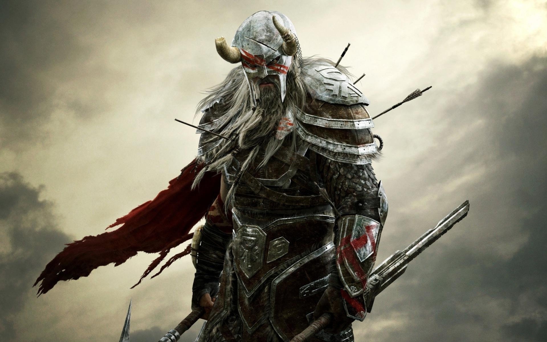 1920x1200 Viking Warrior Wallpaper Warrior Art, Desktop