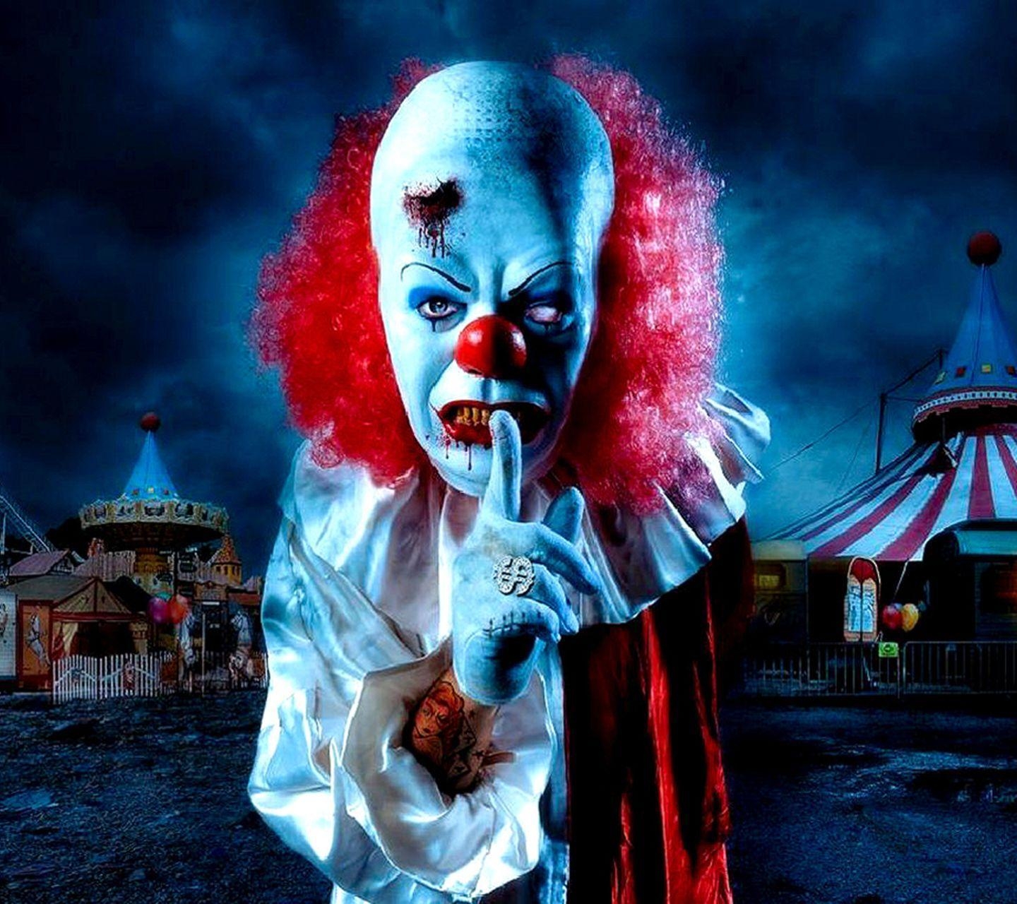 1440x1280 Horror Clown Wallpaper Free Horror Clown Background, Desktop