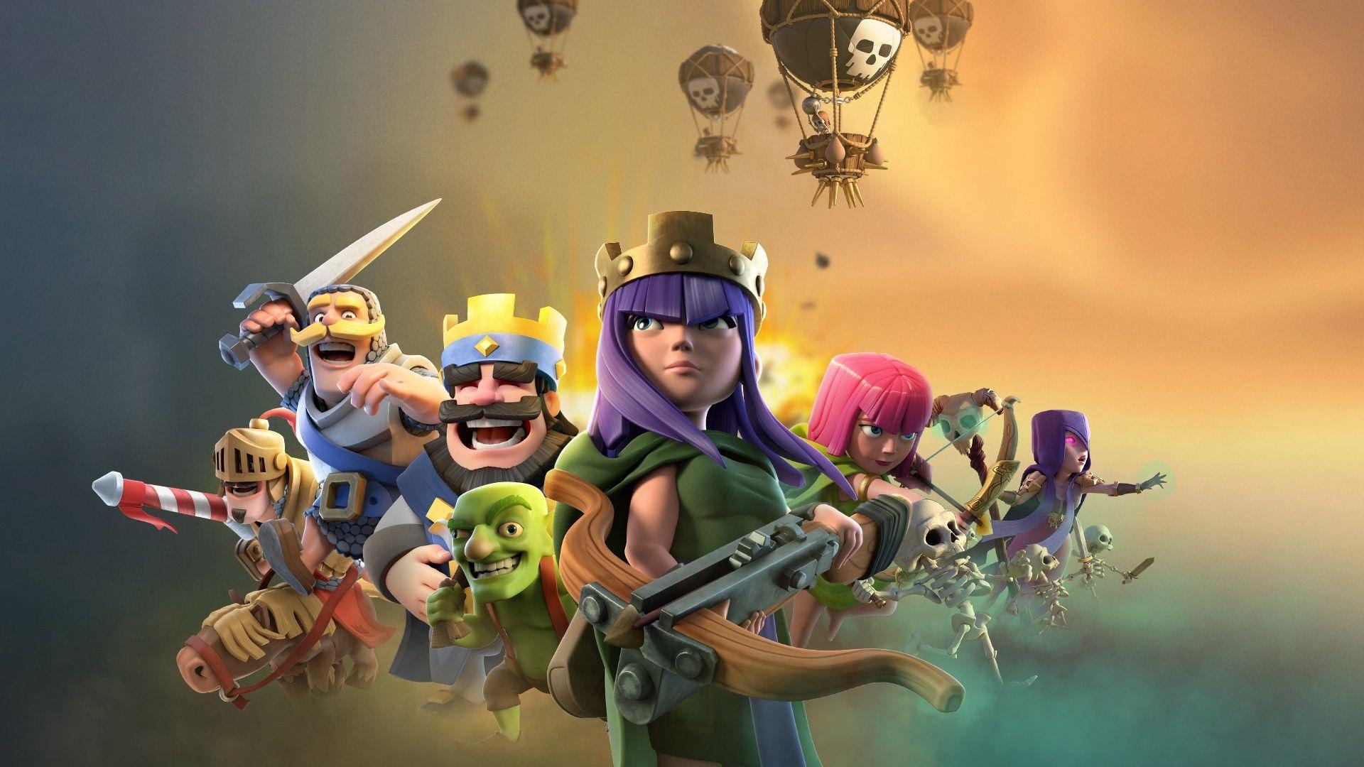 1920x1080 Clash Of Clans Clash Royale Supercell Games, HD Games, 4k Wallpaper, Desktop