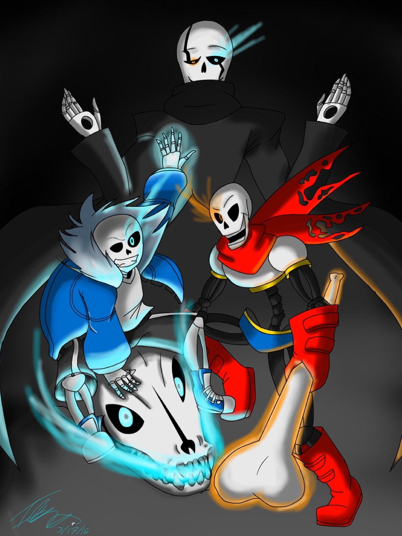 1540x2050 Undertale Sans And Papyrus Wallpaper #wallpaper con, Phone