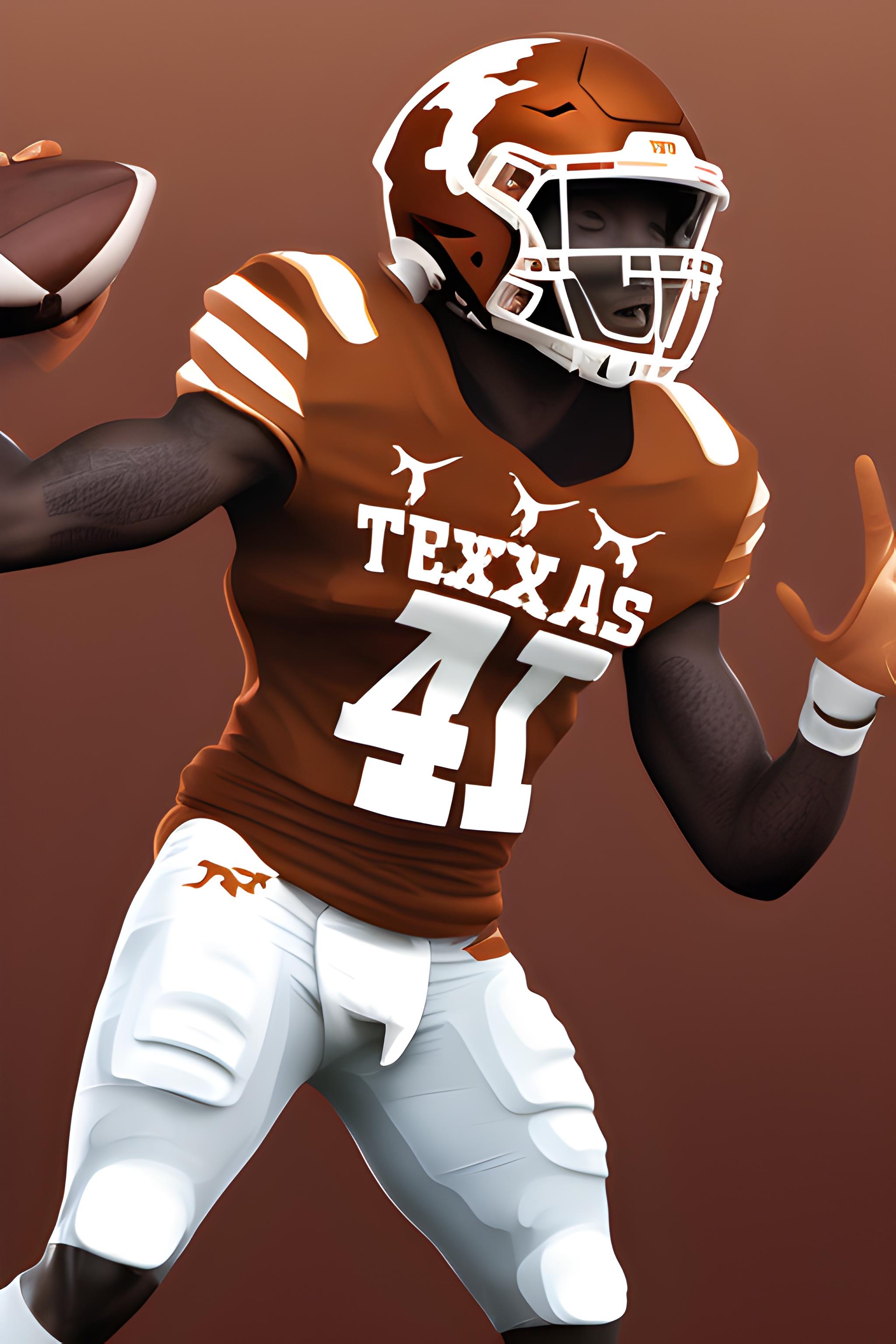 2050x3080 Texas Longhorns football quinn ewers, Phone