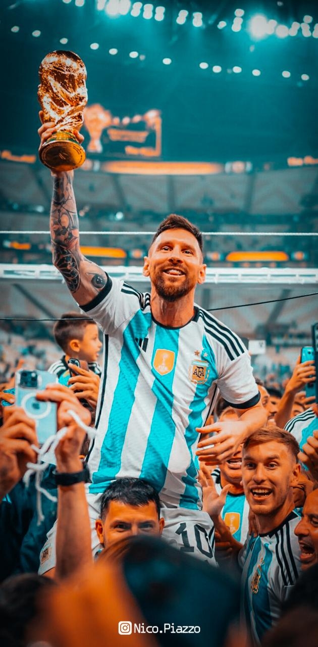 630x1280 MESSI CAMPEON MUNDIAL wallpaper, Phone