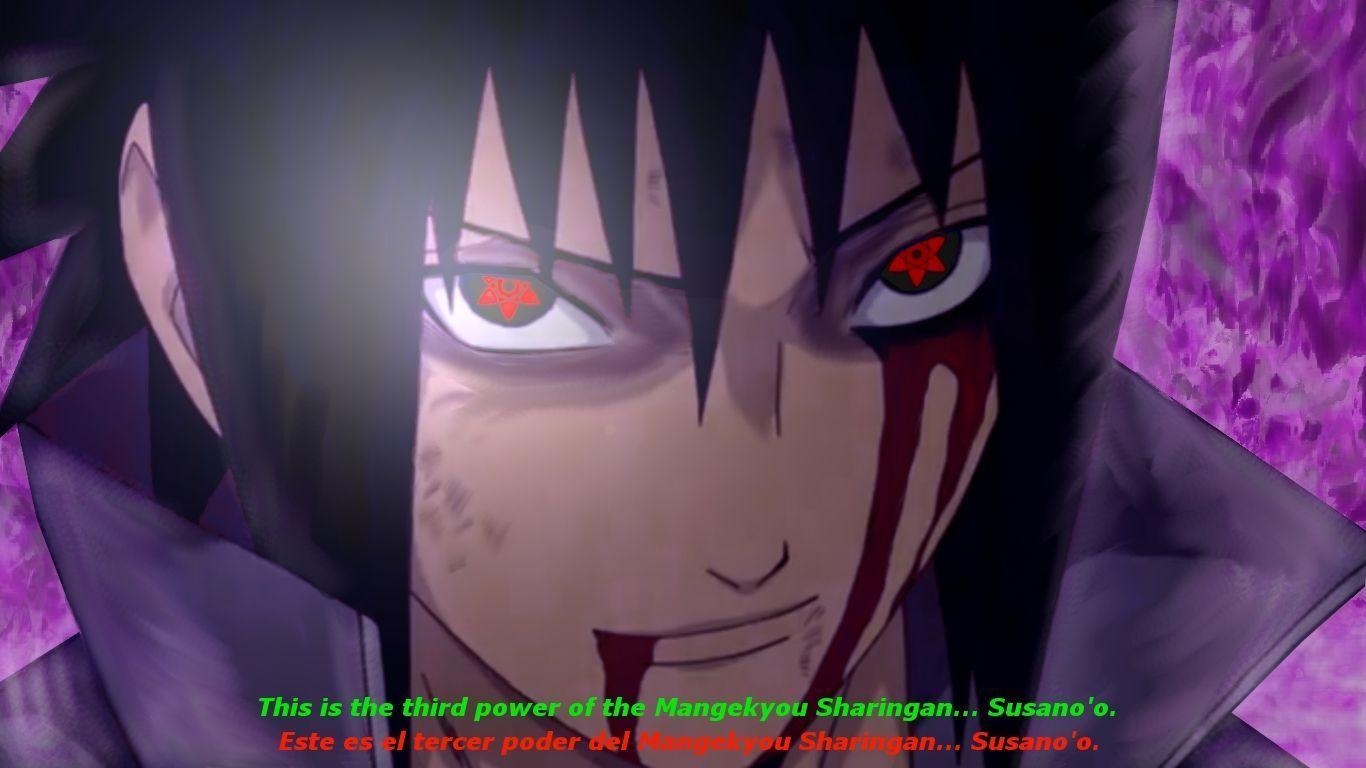 1370x770 Uchiha Sasuke Susanoo, Desktop