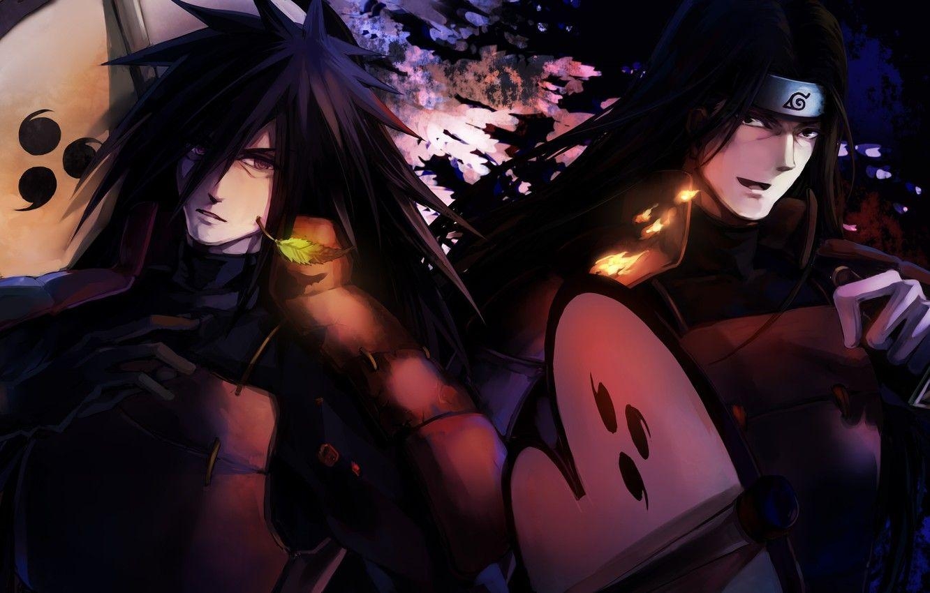 1340x850 Wallpaper naruto, art, madara, hashirama, gunby image for desktop, section прочее, Desktop