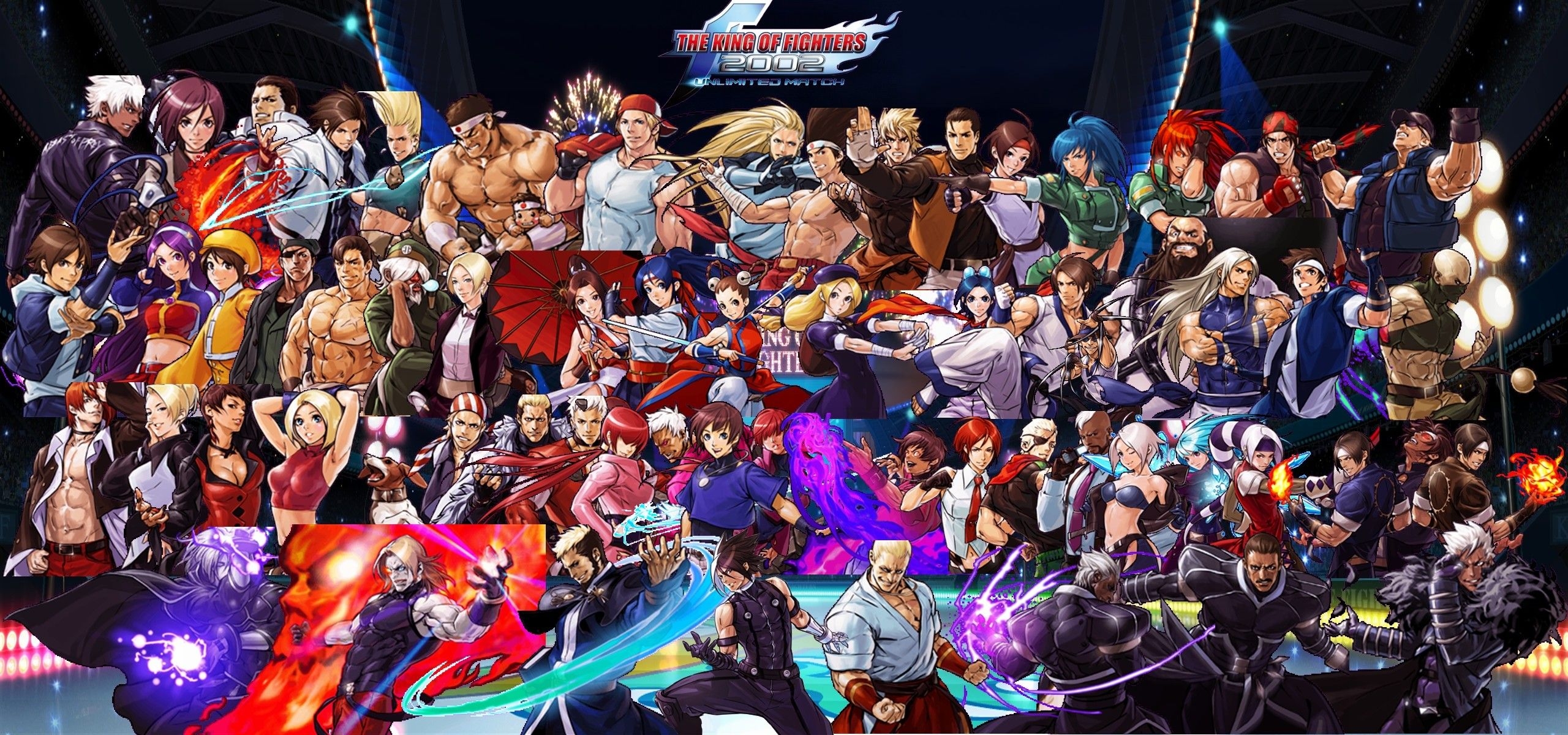 2560x1200 King of Fighters Wallpaper, Dual Screen