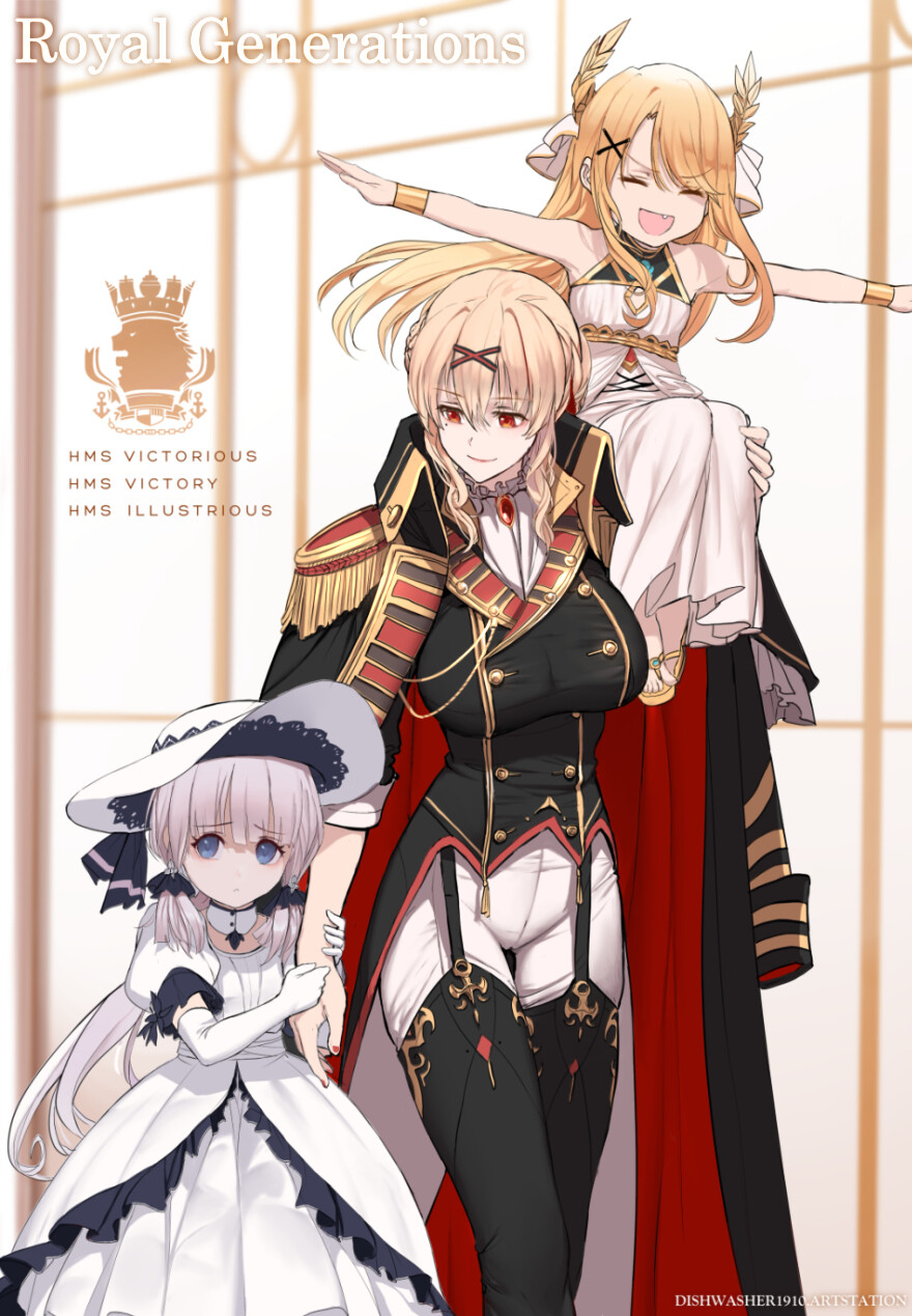 880x1270 Azur Lane fandesign, HMS Victory, Phone