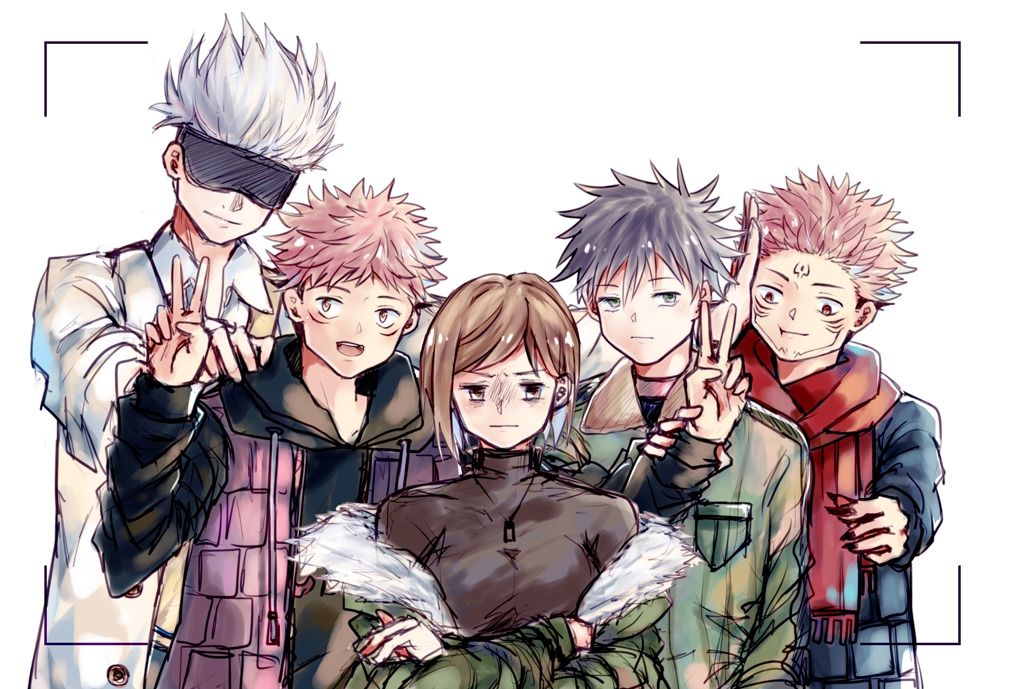 2050x1400 Anime Jujutsu Kaisen HD Wallpaper by ↑火炎焱燚↑, Desktop