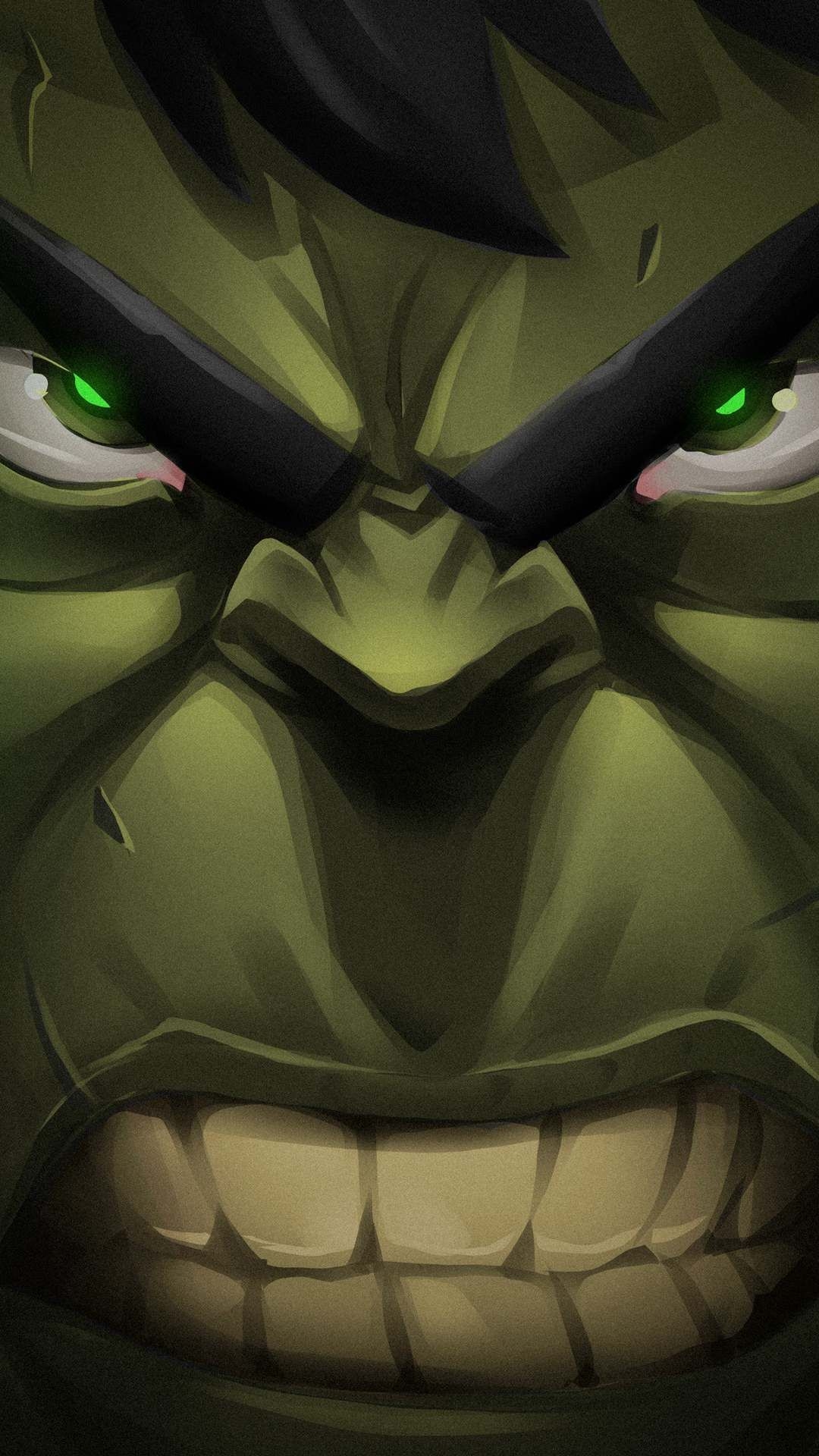 1080x1920 Hulk Face iPhone Wallpaper. Incredible hulk, Superhero wallpaper, Marvel superhero posters, Phone