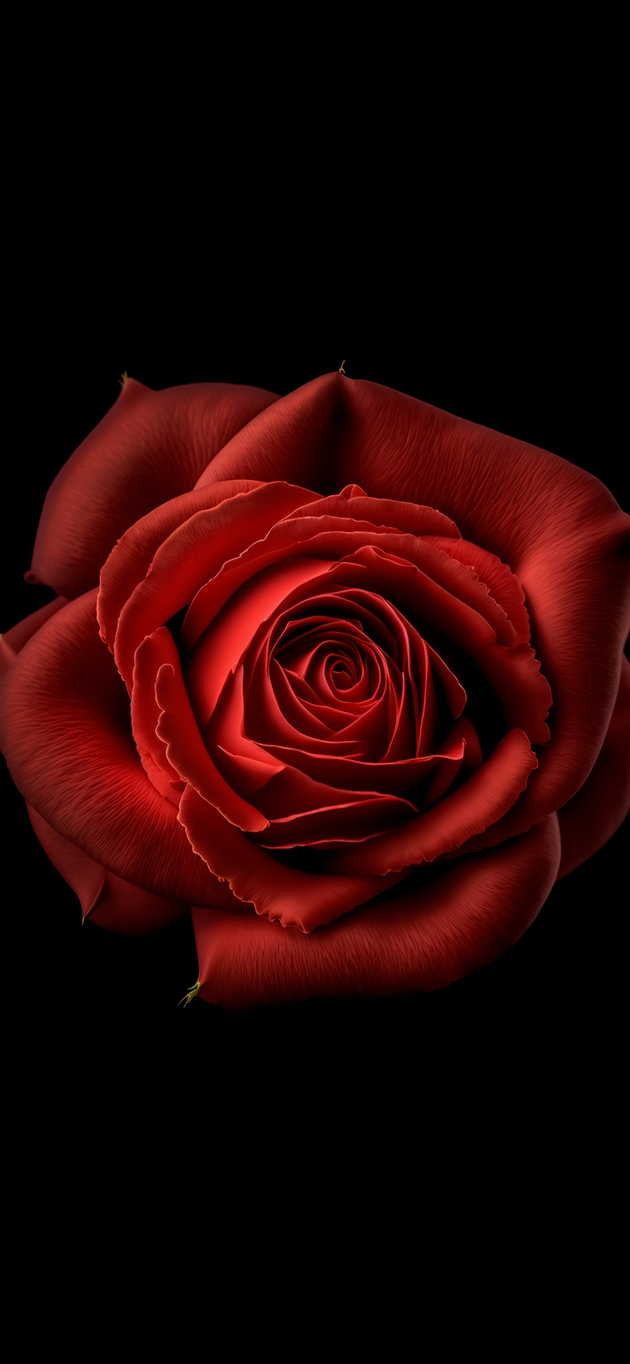 1290x2780 Red flower Wallpaper 4K, Red Rose, Phone