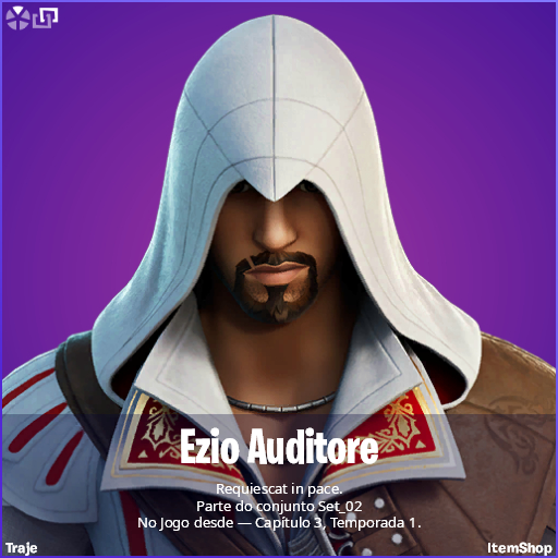 520x520 Ezio Auditore Fortnite wallpaper, Phone